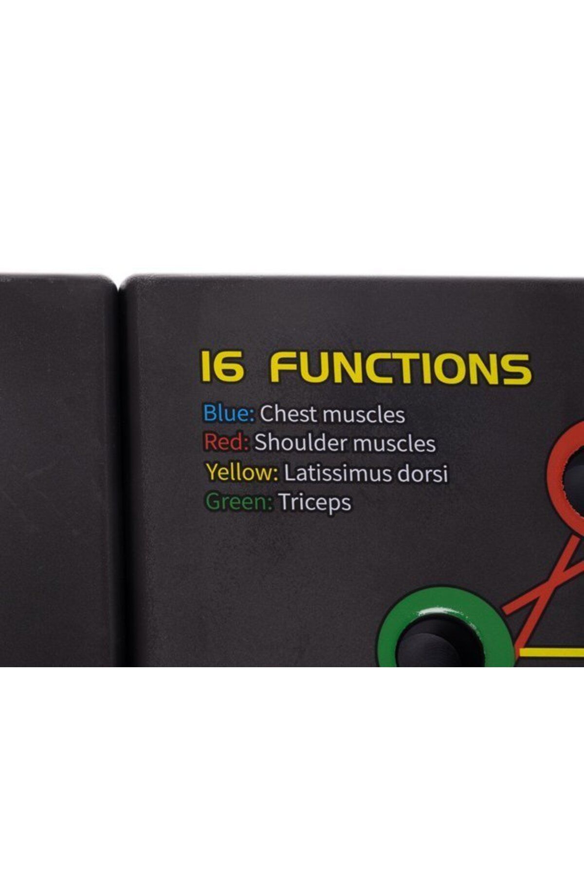 ideal STORE-idealStore XFunctions 16in1 Exercise Board, with Push-up Handles, Multifunctional, Foldable, Stabi 7