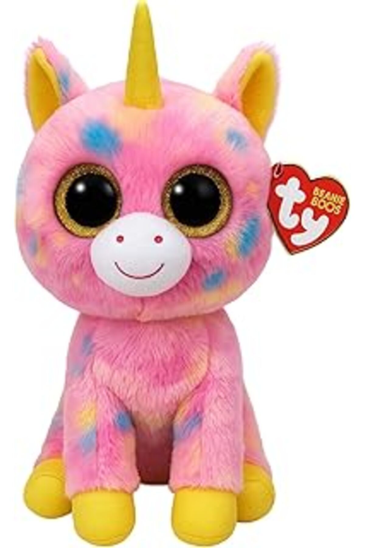 Mu Art Ahşap Ty-Ty Beanie Boo´S Fantasia Tek Boynuzlu At Peluş 25 Cm