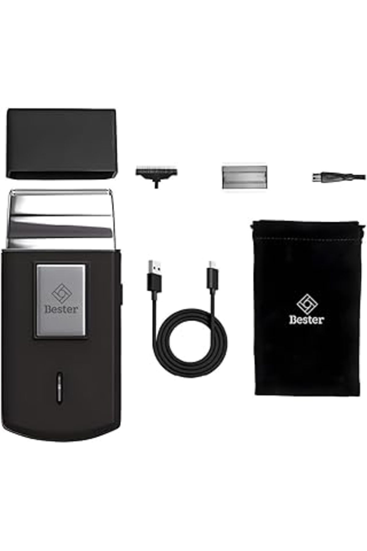 Mu Art Ahşap Bester Sv7700 Seyahat Tipi Tıraş Makinesi