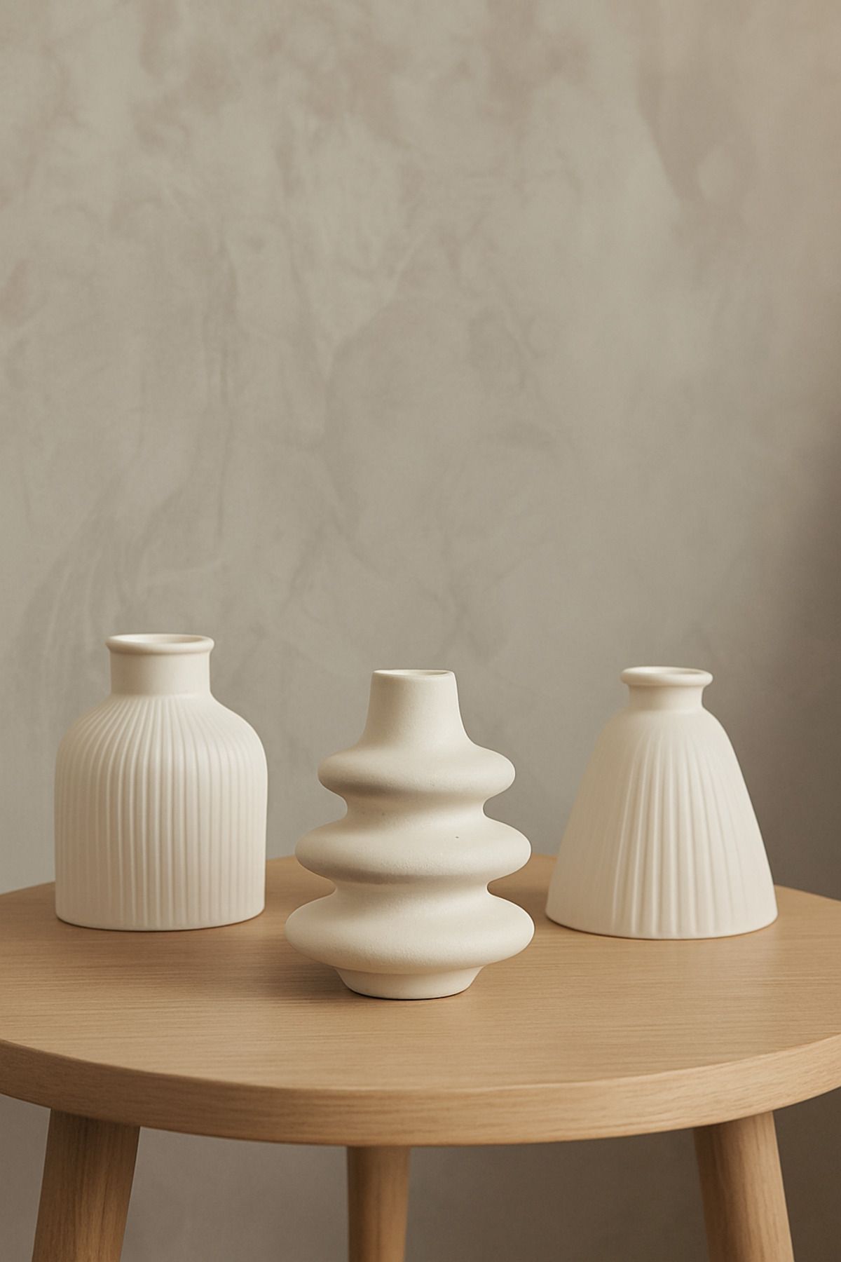 Mareda Minimal 3'lü Dekoratif vazo set