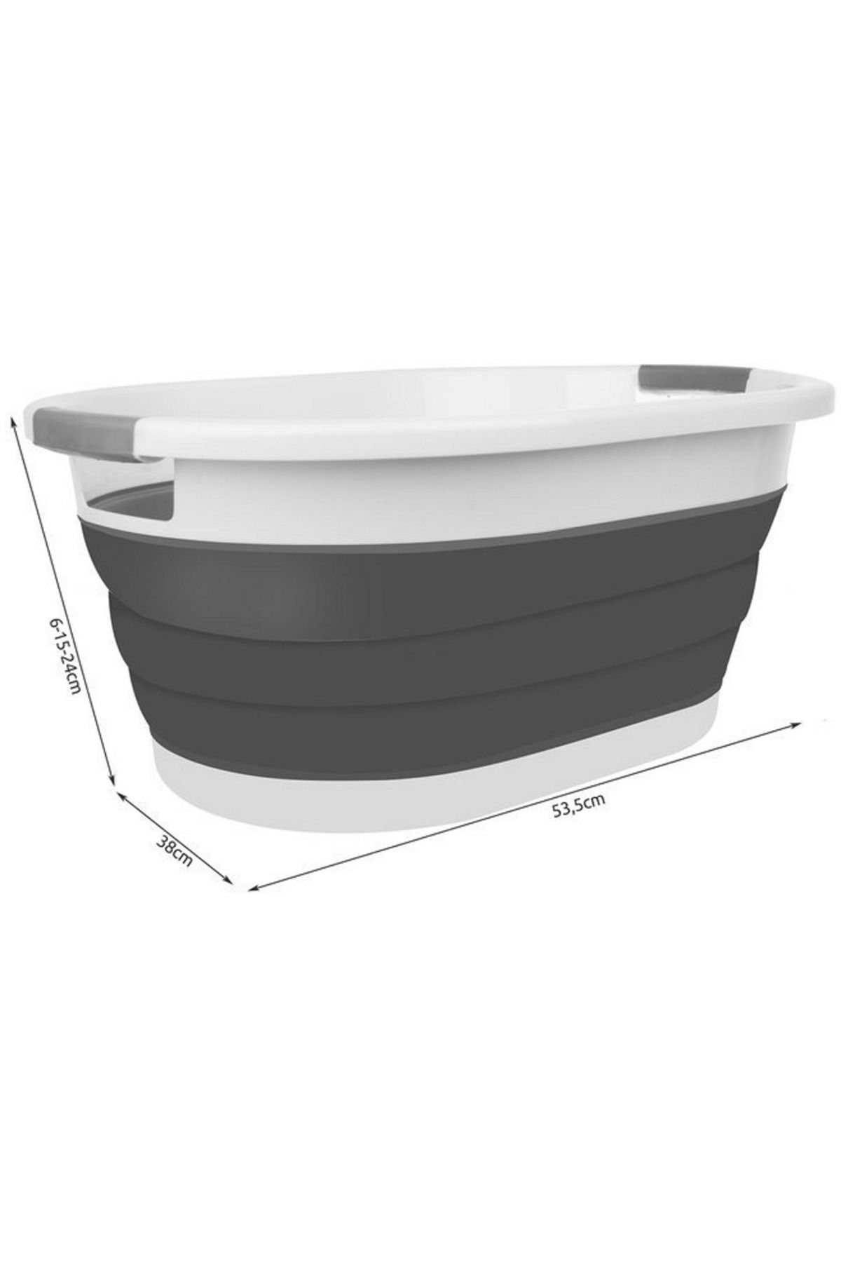 ideal STORE-Cadita Pliabila Multifunctional idealSTORE, Dimensiuni 38 x 53 x6/15/24 cm, Inaltime reglabila pe 3 4