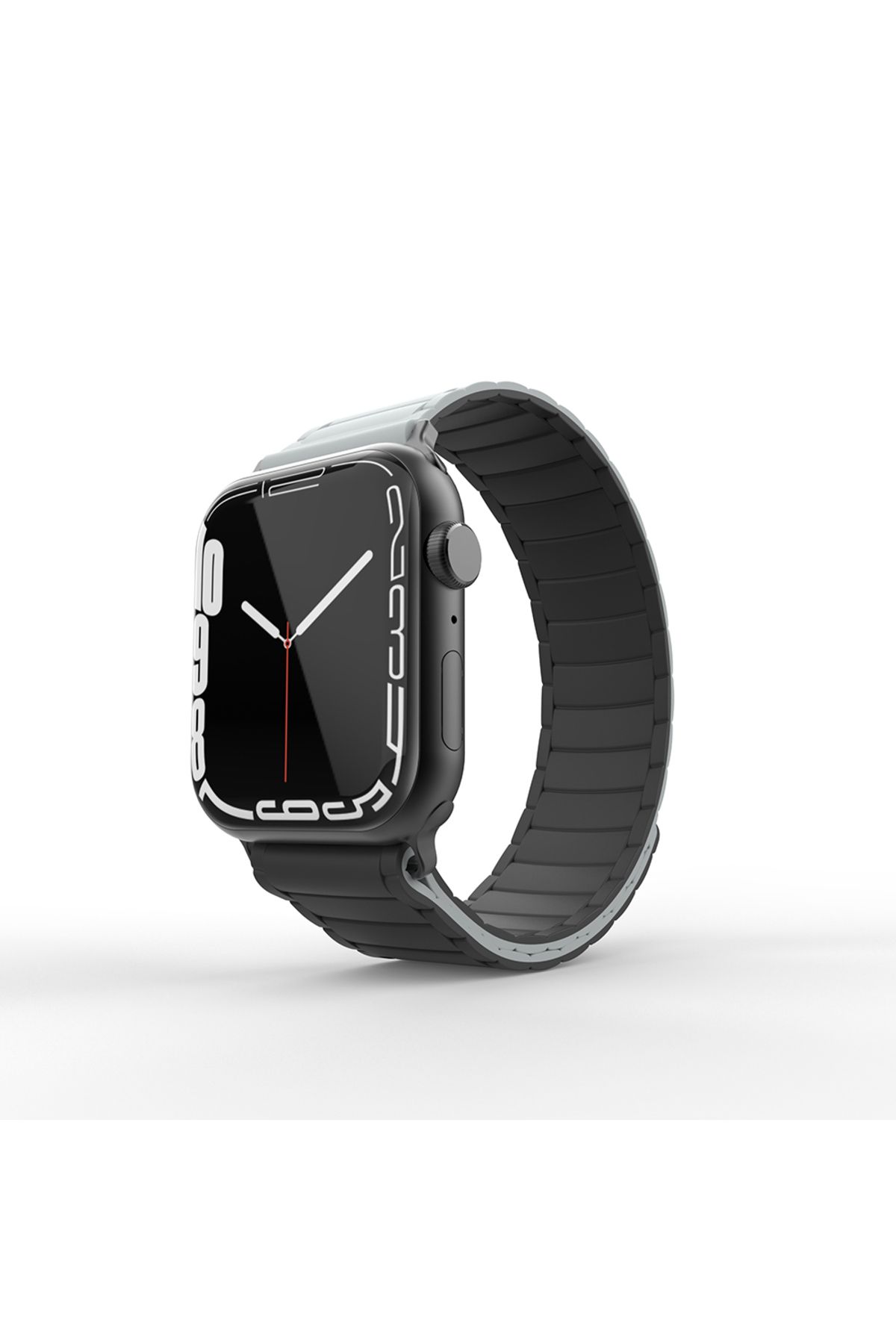 Megafox Teknoloji Apple Watch 42mm Uyumlu Zore KRD-122 Silikon Kordon Strap Kayış