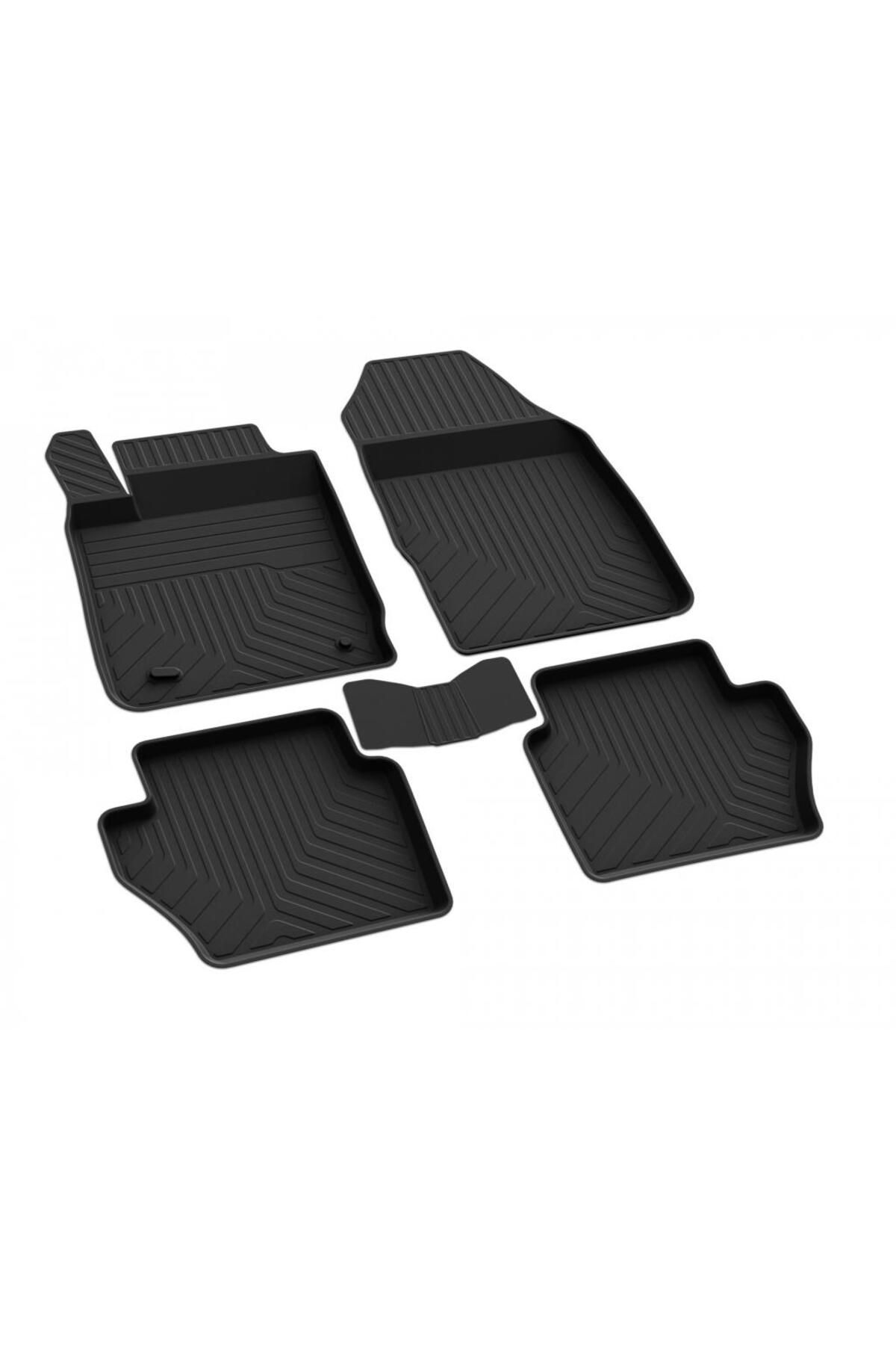 ferrous autoaccessories Ford Fiesta 7 Ferrous 4D Havuzlu Kauçuk Paspas 2008 2015