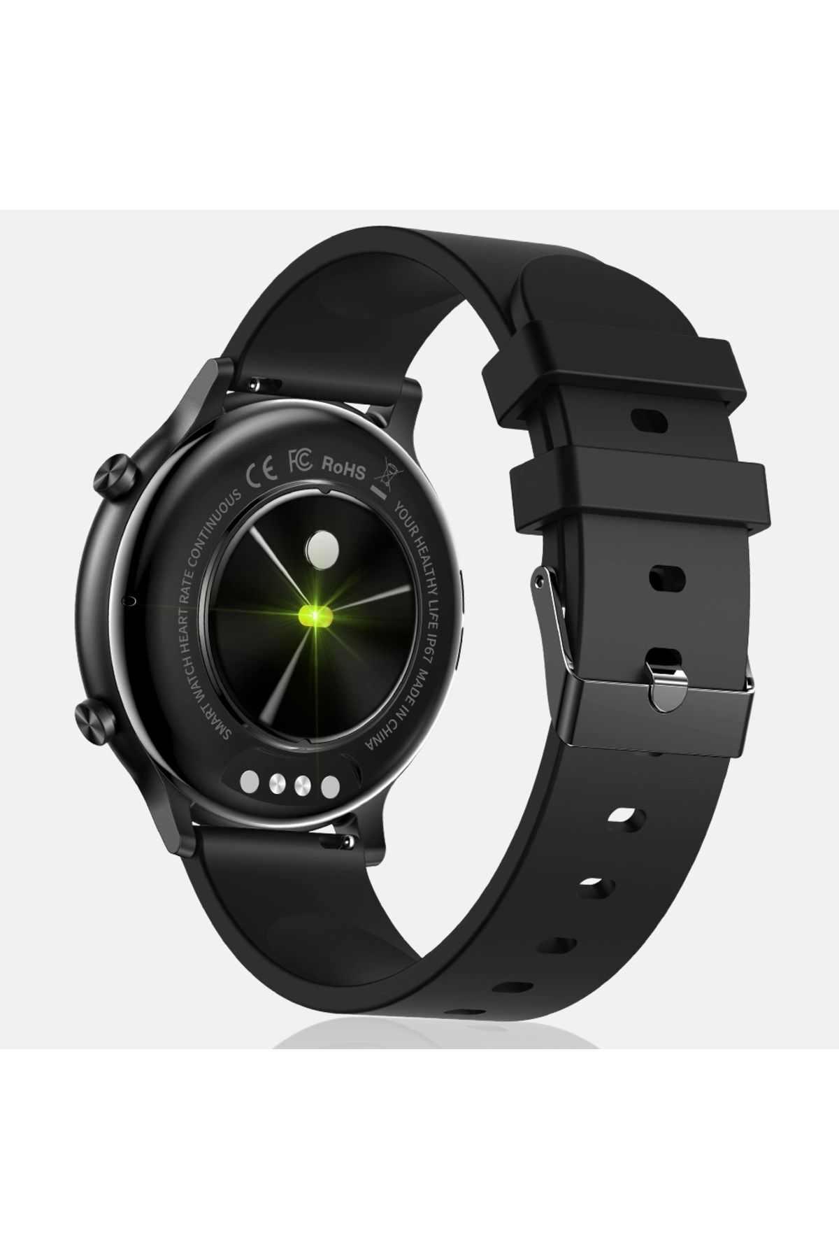 ideal STORE-Ceas SmartWatch Versa idealStore, Dimensiunea Ecran 1.32 inch, Rezistent la Apa, Bluetooth, Monitor 6