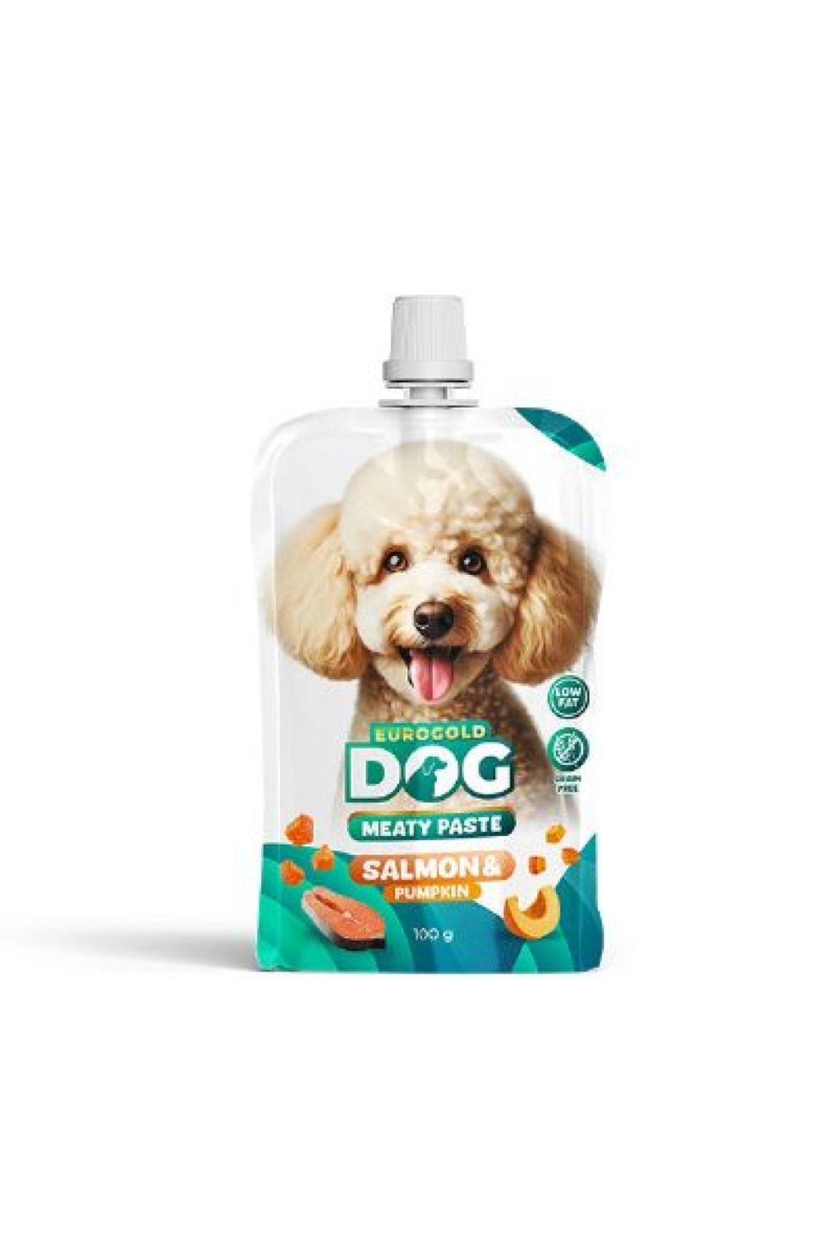 EuroGold Köpekler için Pasta Ödül Maması - 100gr / Somon-Bal Kabağı