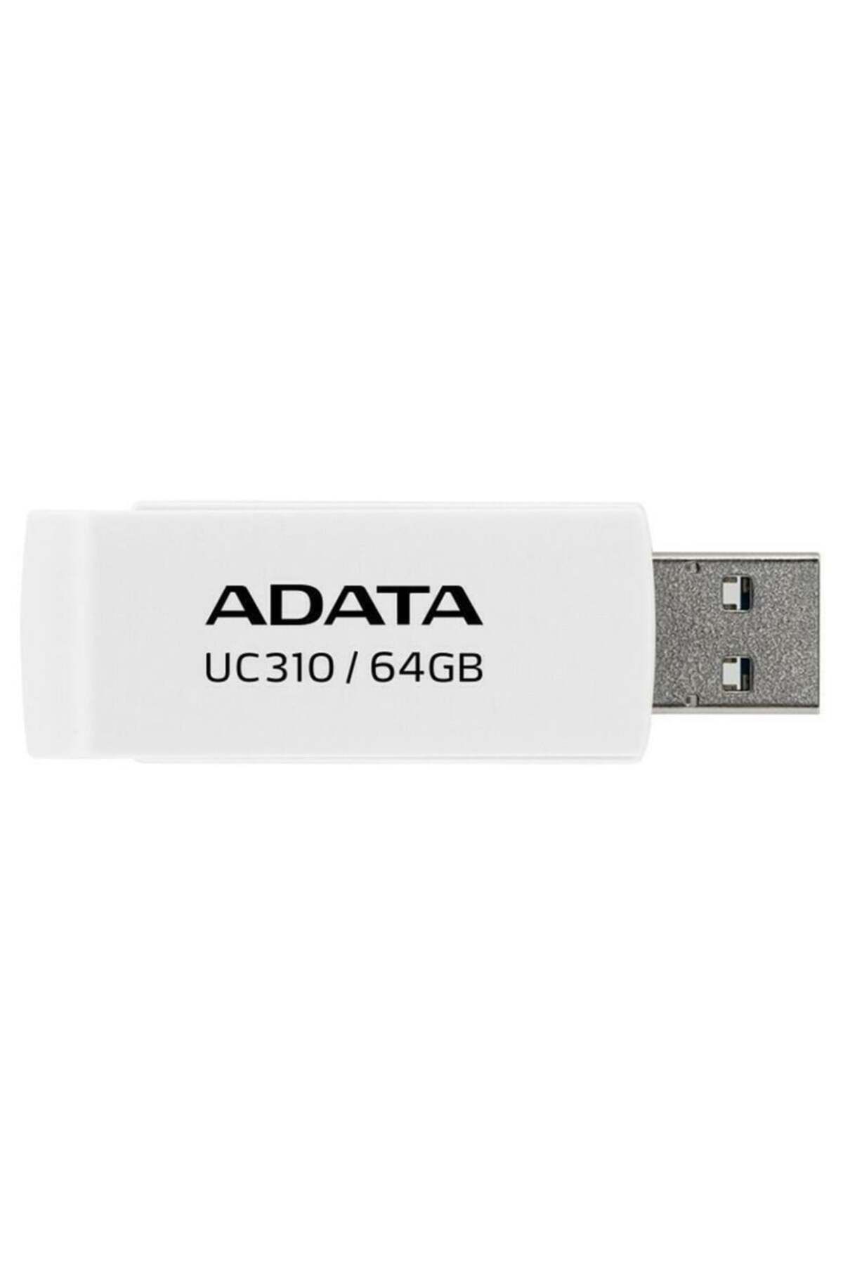 Adata-Usb 3.2 Flashdrive Memory Stick, 64gb, Uc310, White 3