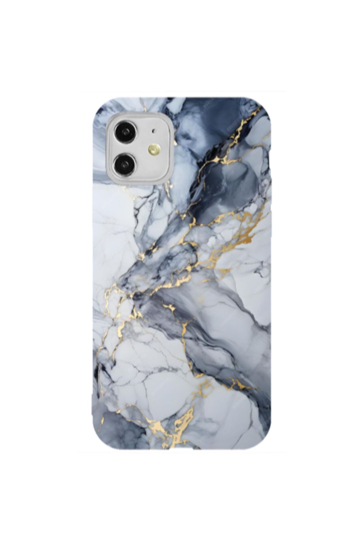 Cach Cach Apple iPhone 11 Altın Gri Beyaz Renkli Silikon Telefon Kılıfı