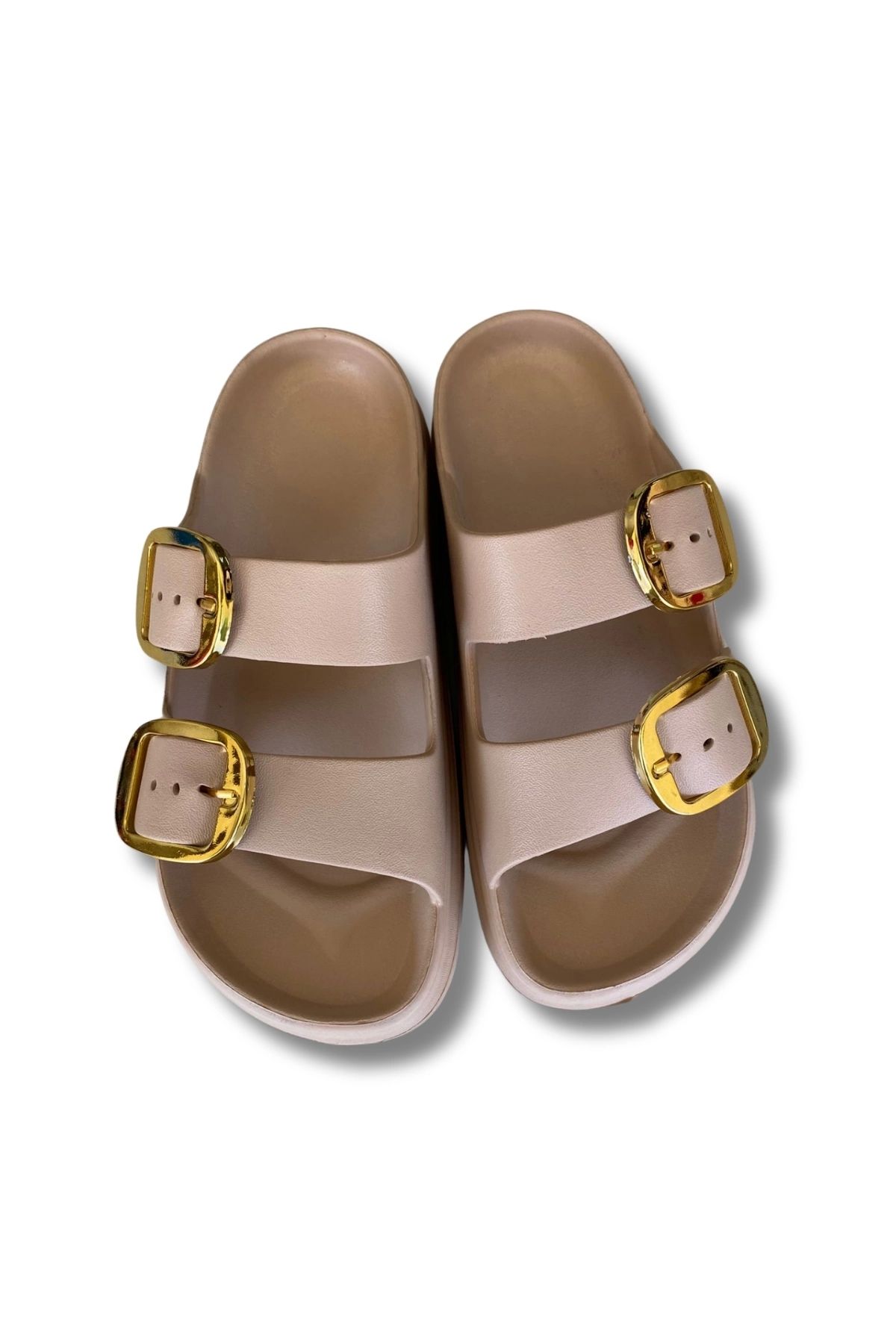 Lovita Shoes Lovita Tokalı Kadın Terlik 36-40 Bej