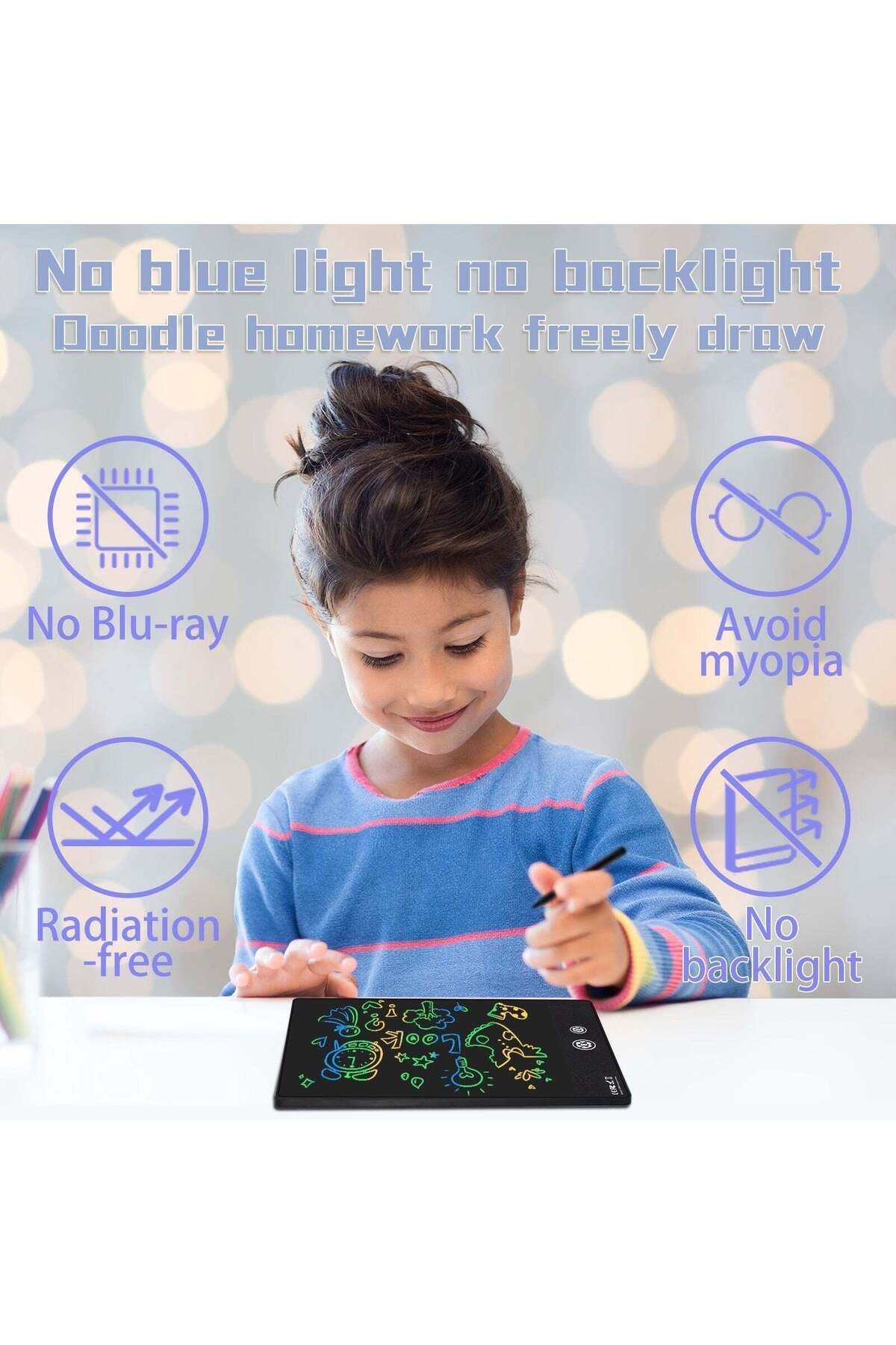 Techone-095B dual color writing and drawing tablet 6