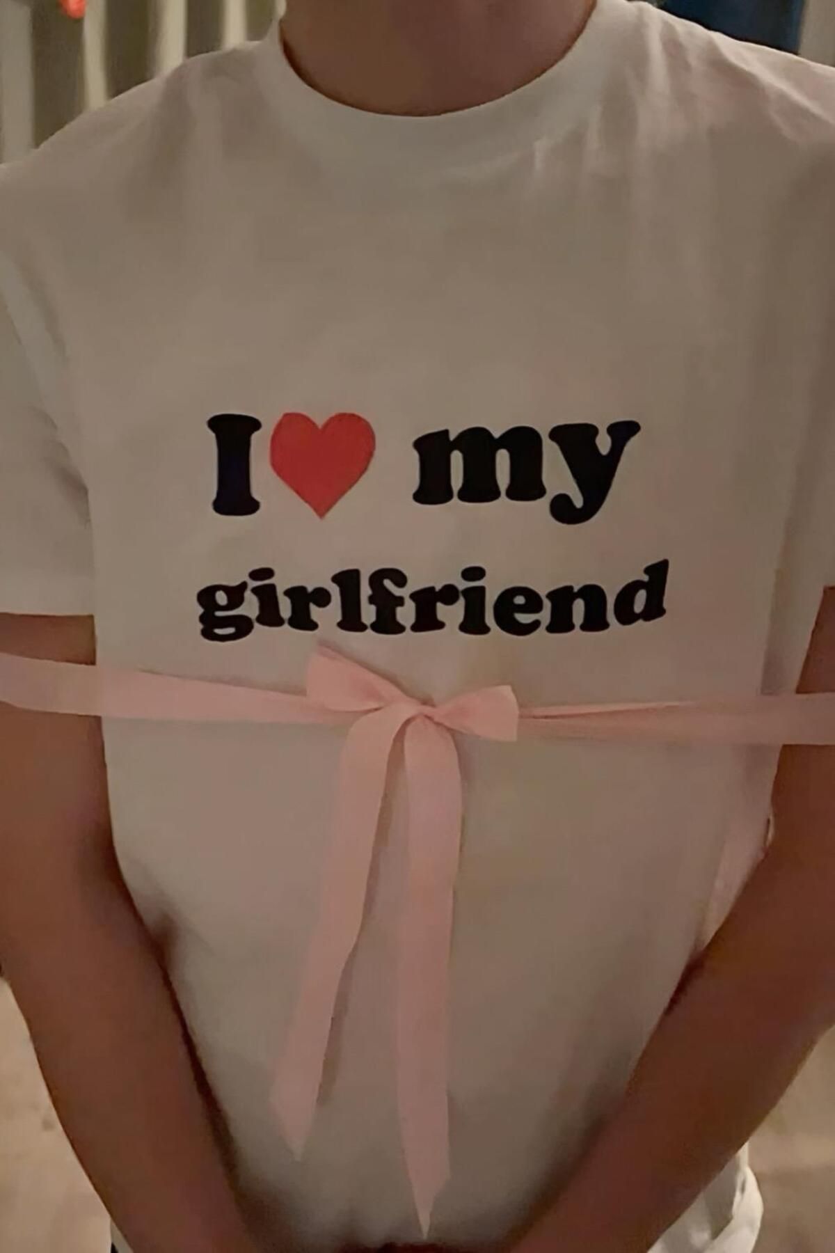 Carpe White My Gırlfrıend Oversize T-shirt