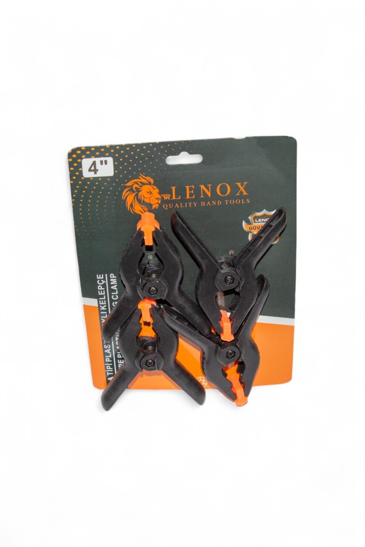 Lenox 4" Plastik Yaylı Kelepçe