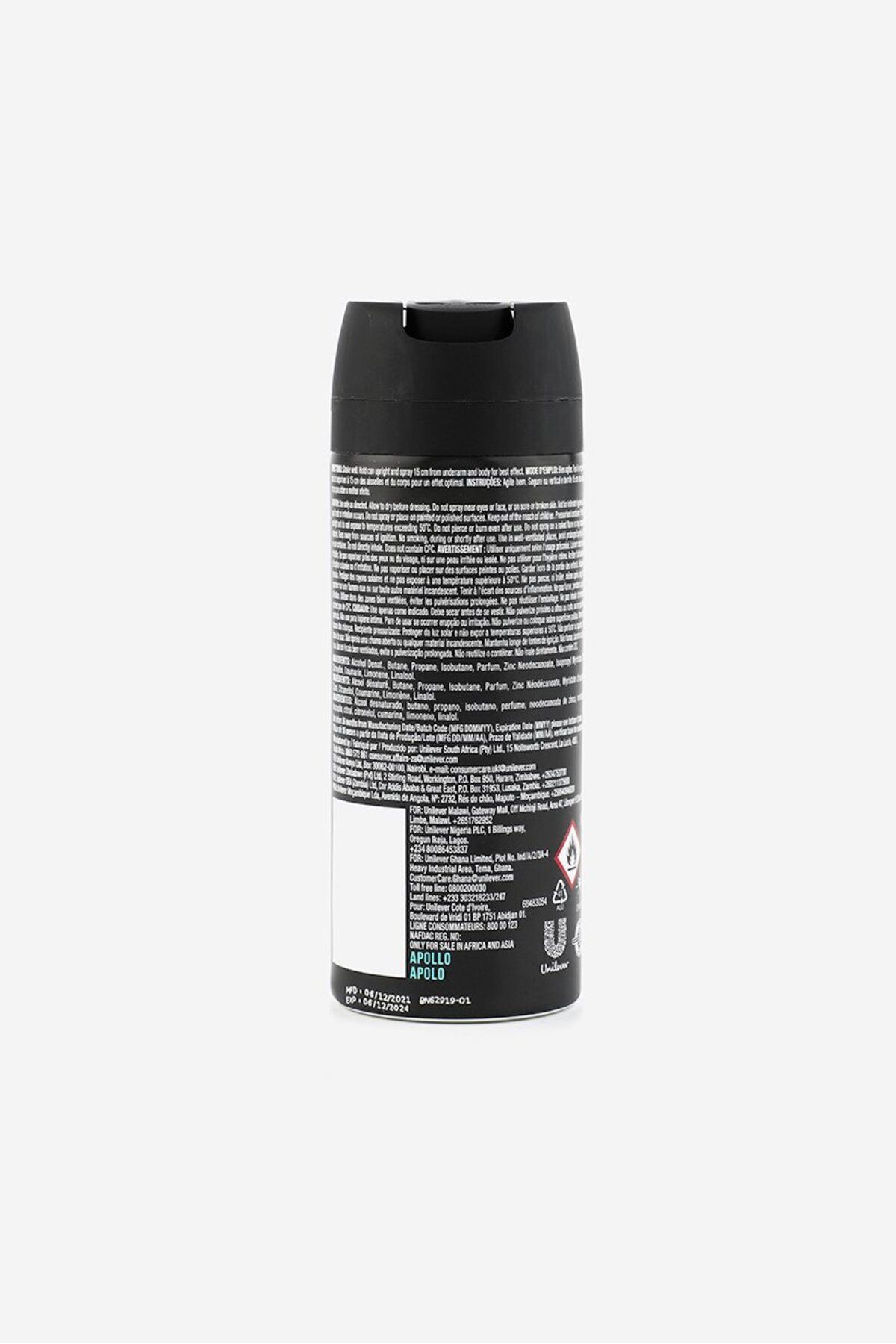 Axe-Apollo Deodorant Body Spray 150 ml 2