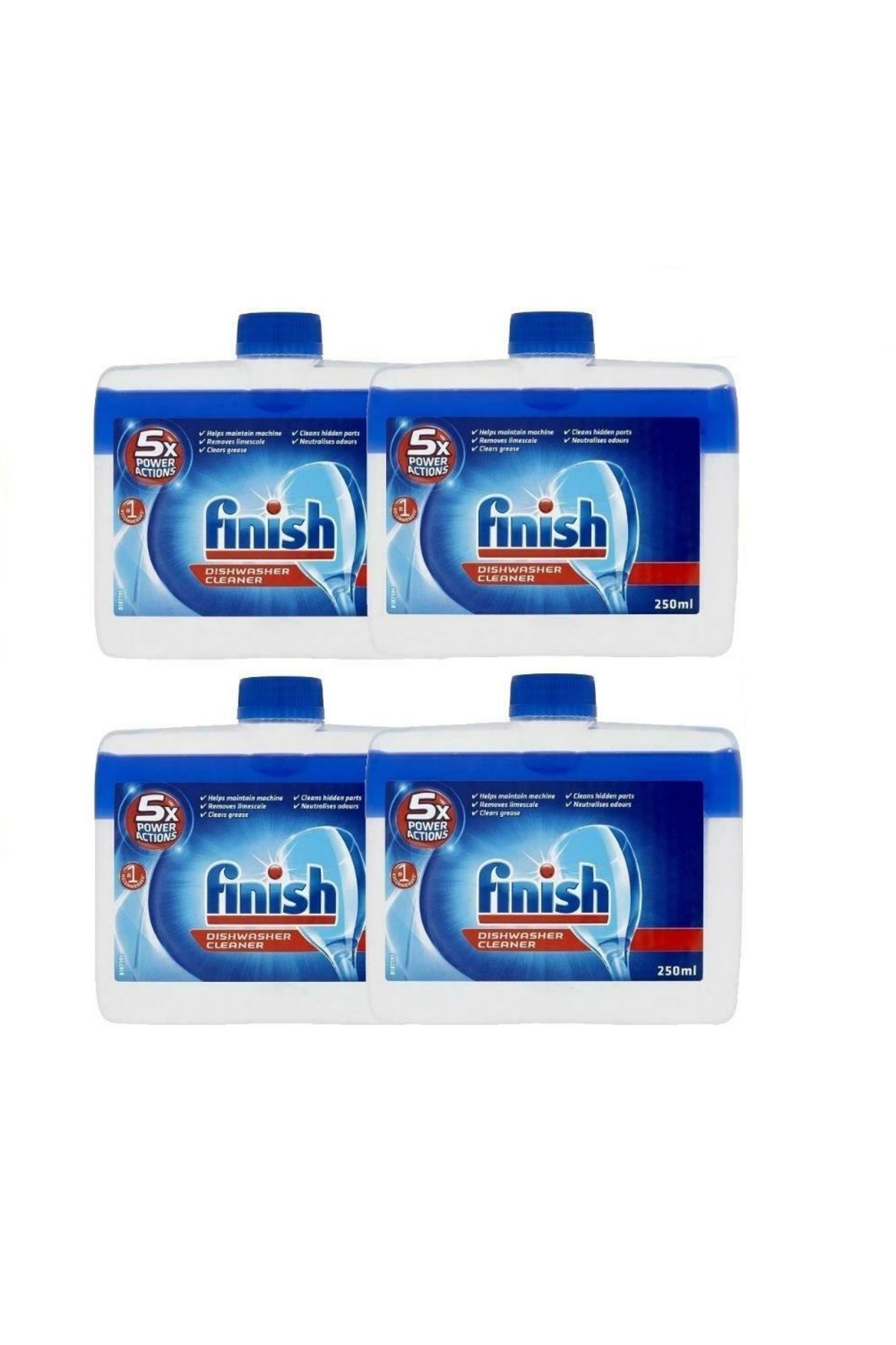 Finish-Finish Regular dishwasher cleaning solution set, 4x250ml 2