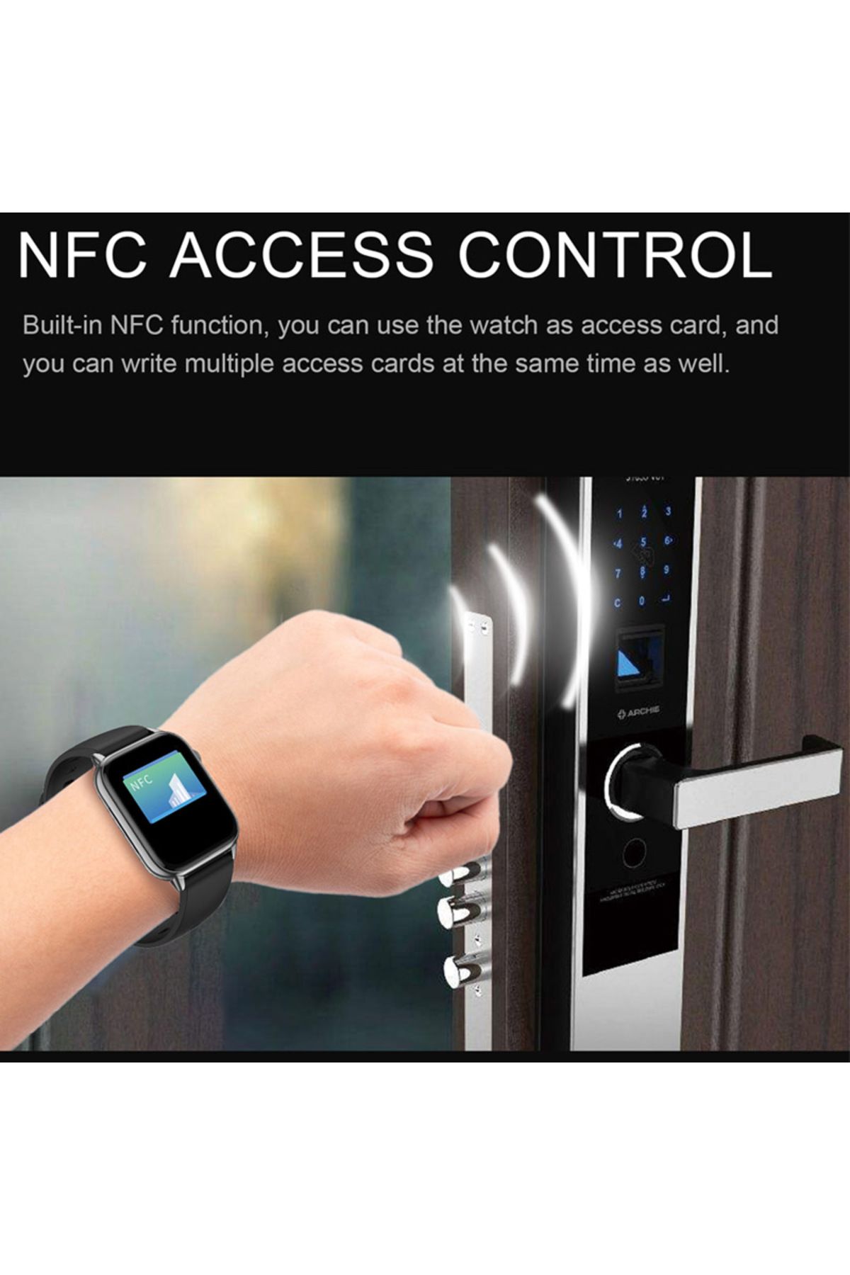 ideal STORE-Smartwatch Star Collection IdealStore, 1.85 inch Touch Screen, NFC, Call and Message Receiving 3