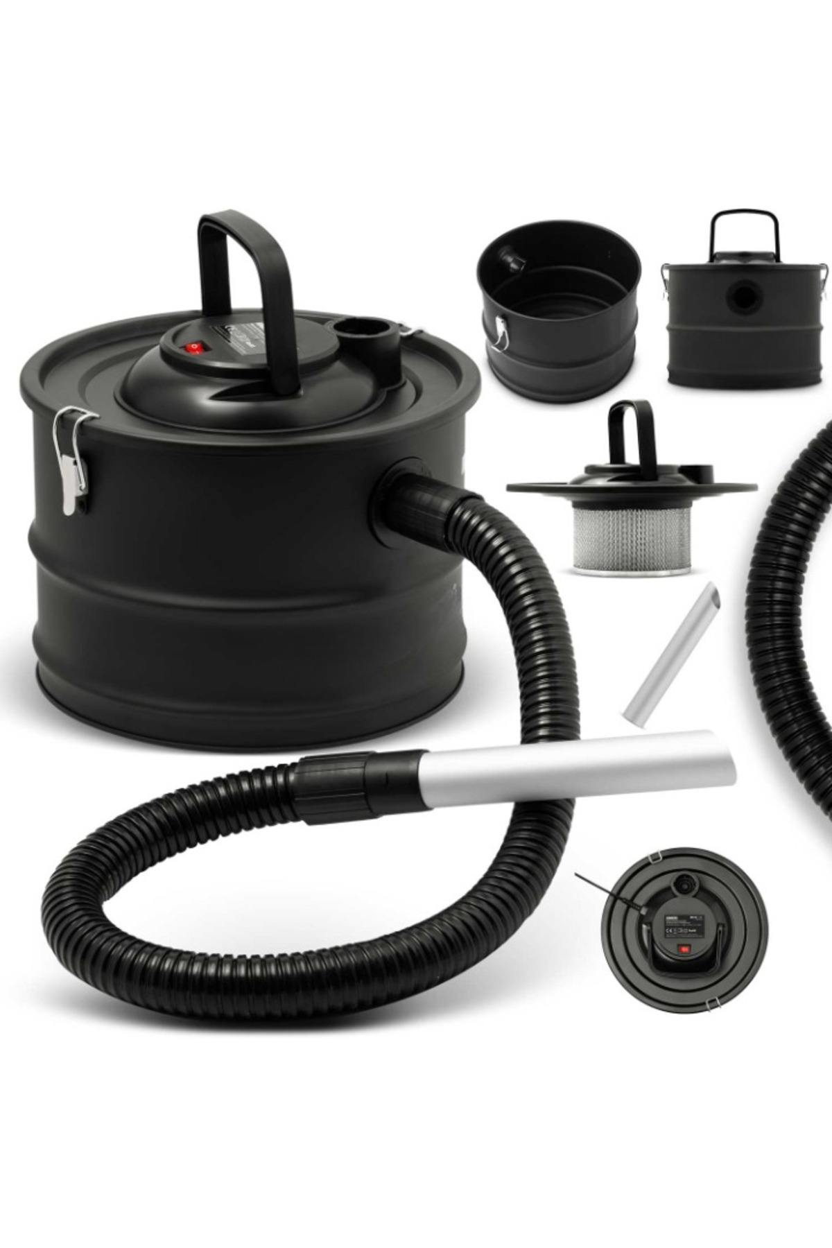 ideal STORE-Ash and Dust Vacuum Cleaner, with Blowing Function for Stoves, Fireplaces, Barbecues, Fire Pits, idealSTORE, P 1