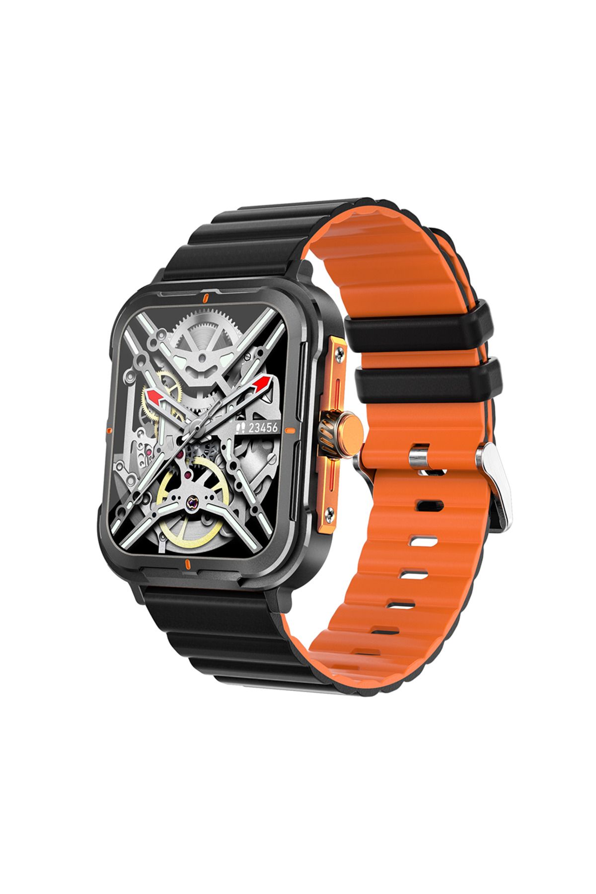 ideal STORE-Ceas Smartwatch StrongCollection IdealStore, Ecran Tactil 1.83 inch, Notificari Mesaje si Retele Soc 7