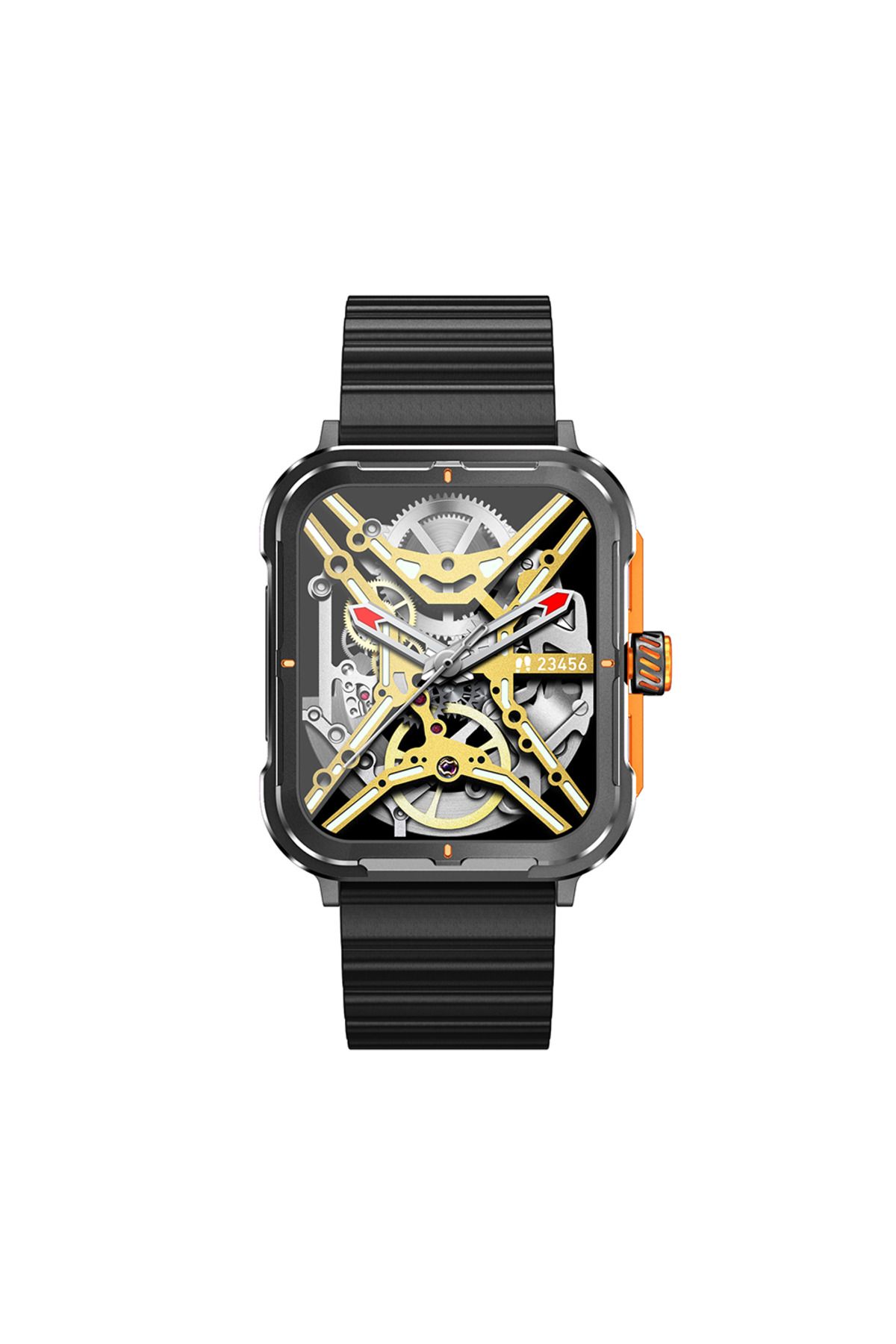 ideal STORE-Ceas Smartwatch StrongCollection IdealStore, Ecran Tactil 1.83 inch, Notificari Mesaje si Retele Soc 6