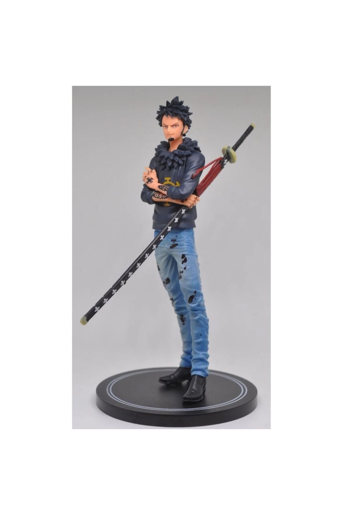 Çılgıntrend One Piece Trafalgar D. Water Law Figürü 21 cm – Vishmita Detaylı Aksiyon Figür