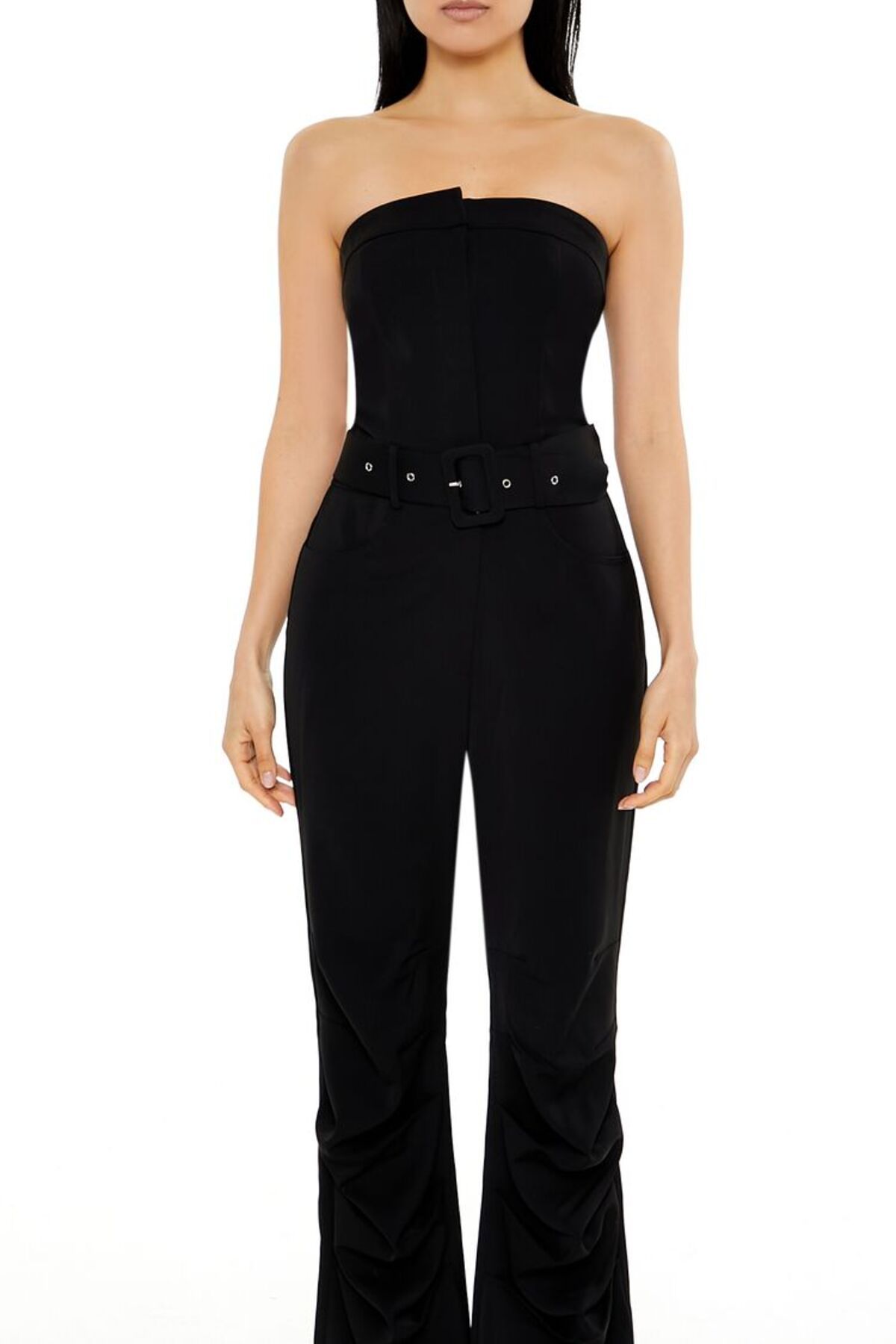 Forever 21 Fermuarlı Flare Tulum