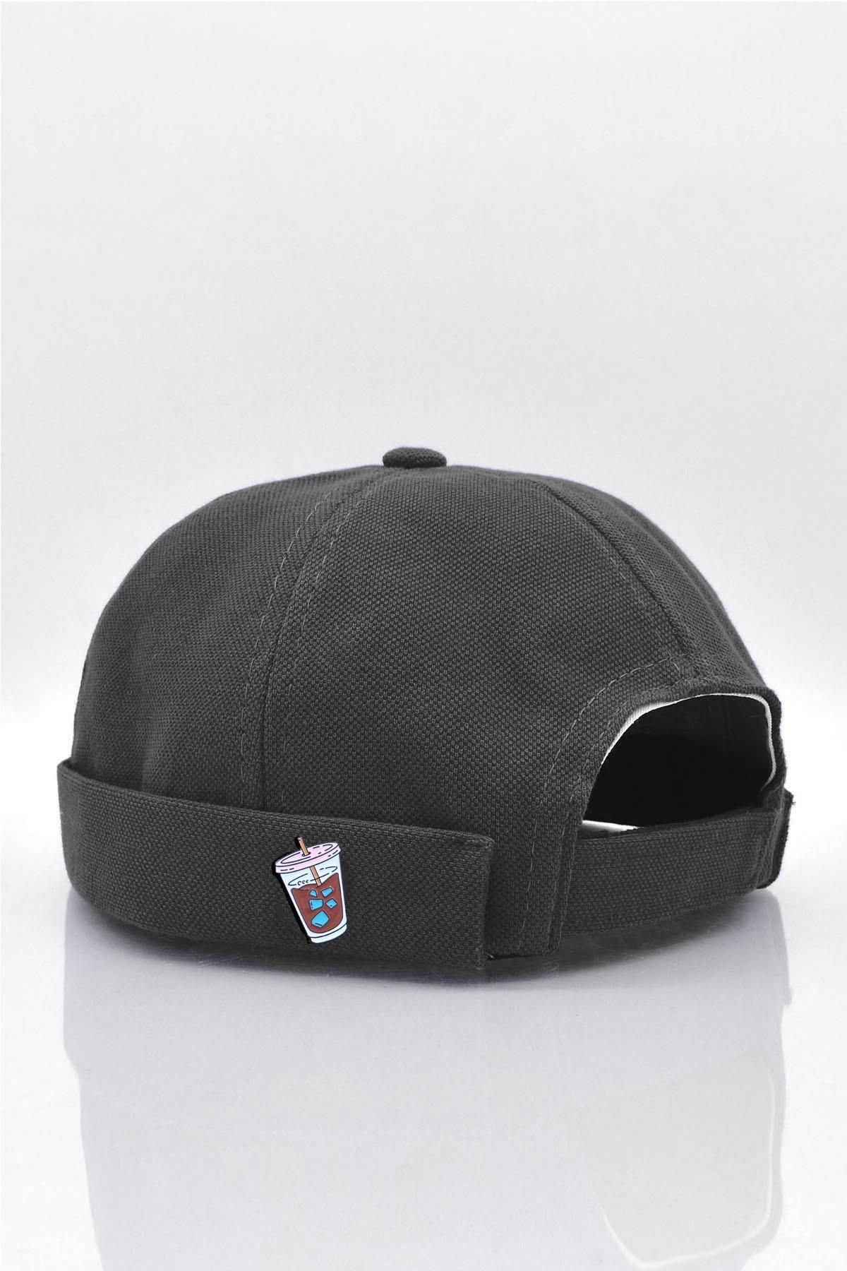 Külah Iced Coffee Pin Docker Cap - Unisex Şapka