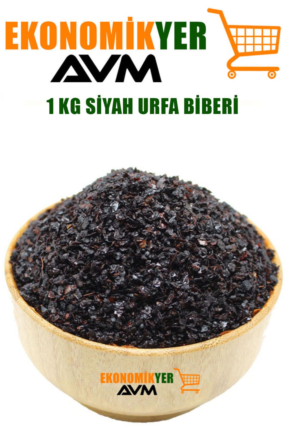 PUL BİBER URFA İSOTU SİYAH 1 KG EKONOMİKYER AVM