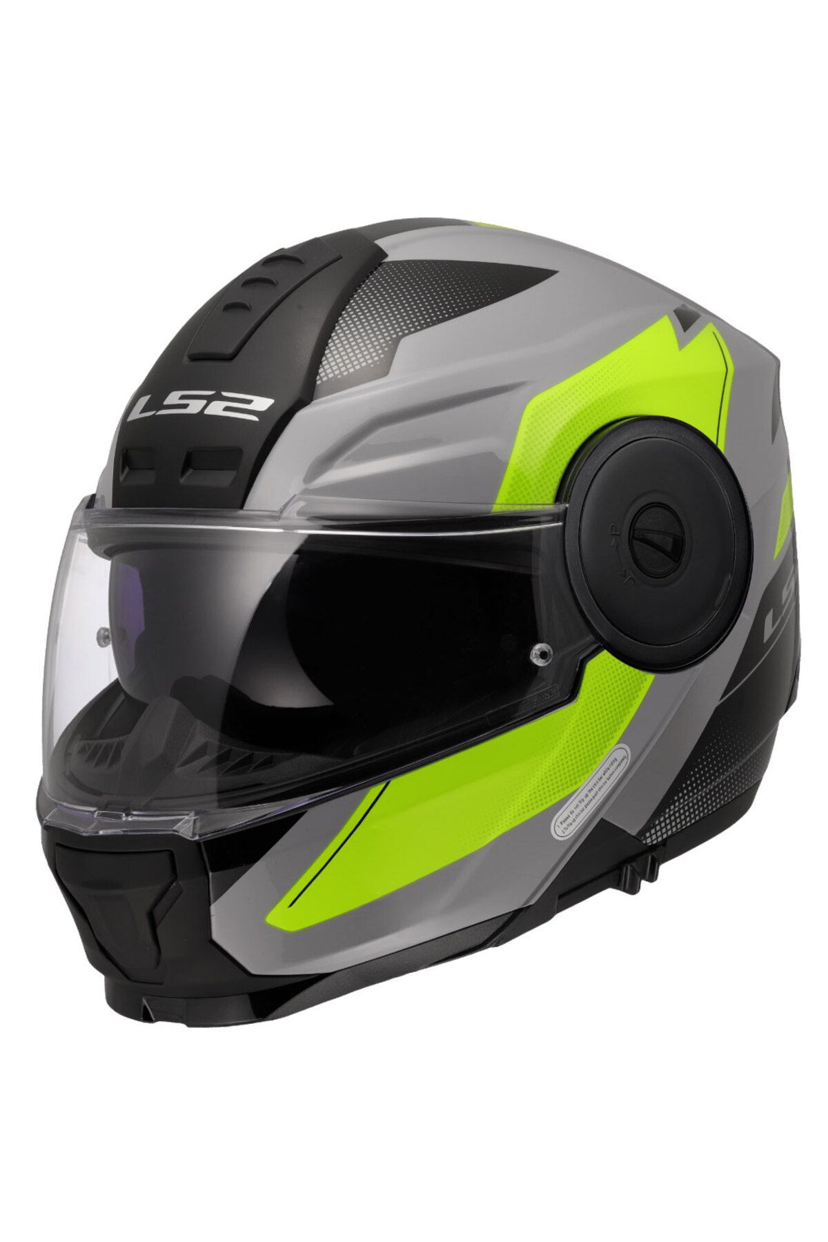 LS2 SCOPE 2 DURIA GRİ-NEON SARI KASK