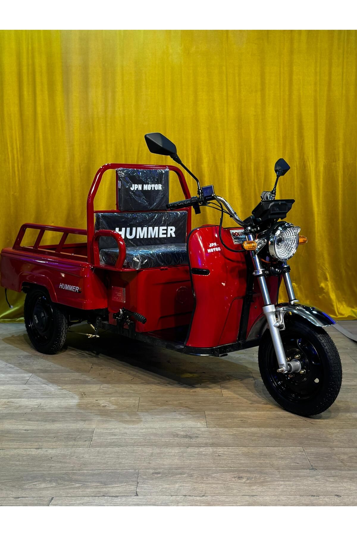 jpn MOTOR - HUMMER 3 TEKERLİ ELEKTRİKLİ TRİCYCLE - LİTYUM AKÜ - 2025 MODEL