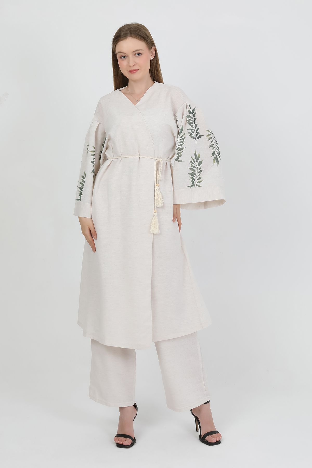 Eyyo Rahat Kesim Kimono Alt Üst Takım KRA-4382