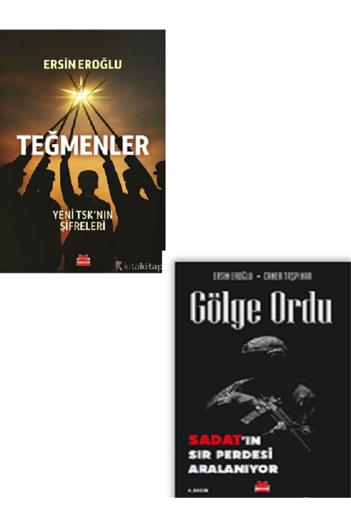 Destek Yayınları Teğmenler - Gölge Ordu - Ersin Eroğlu 2 KİTAP SET ( ÜCRETSİZ KARGO )