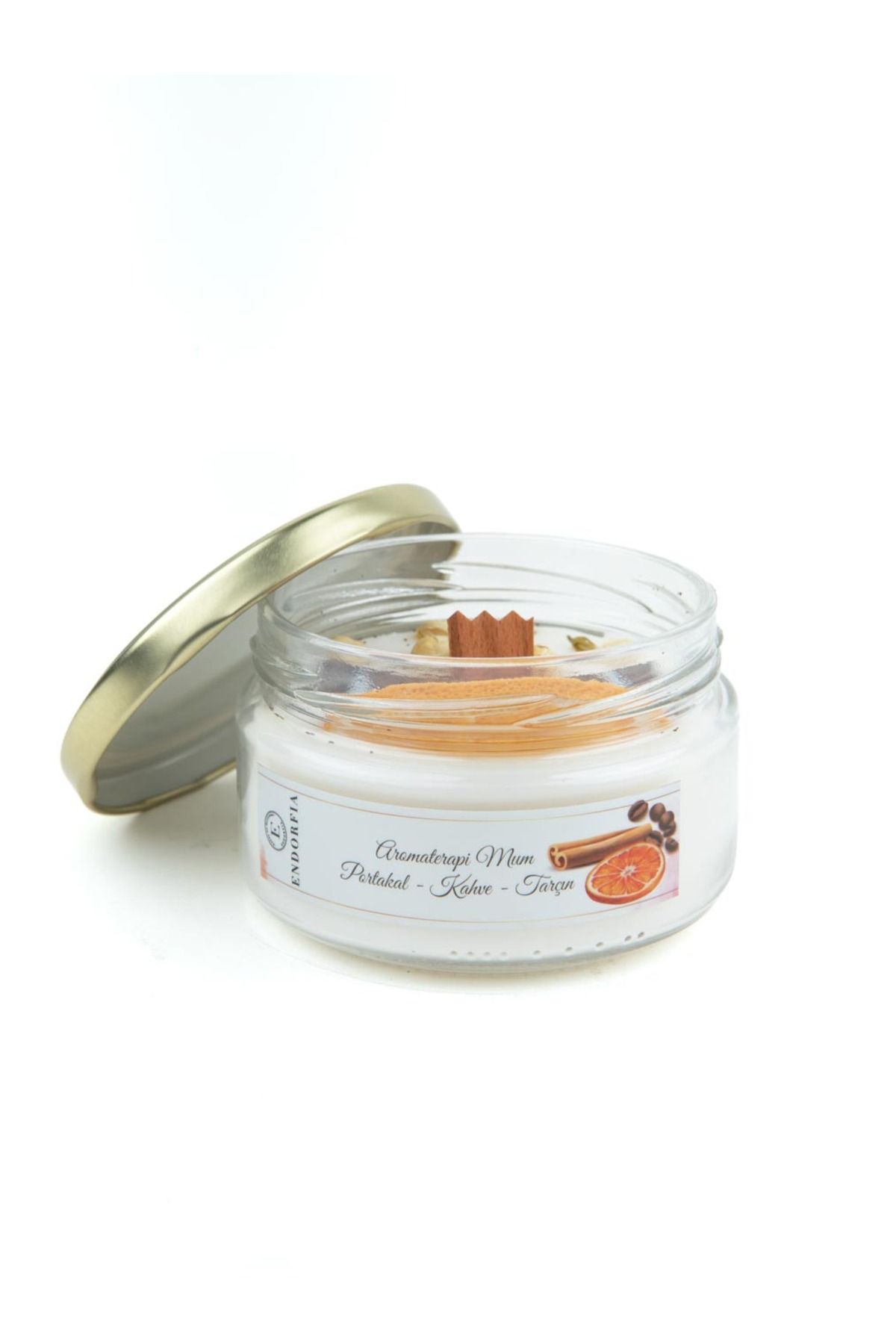 endorfia Aromaterapi Mum Portakal-Kahve-Tarçın