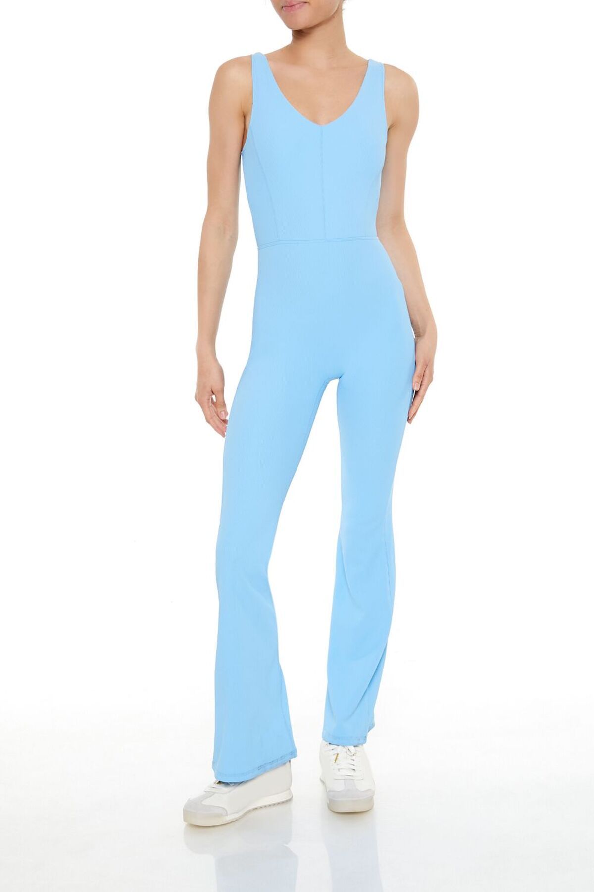 Forever 21 Sırt Detaylı V Yaka Tulum
