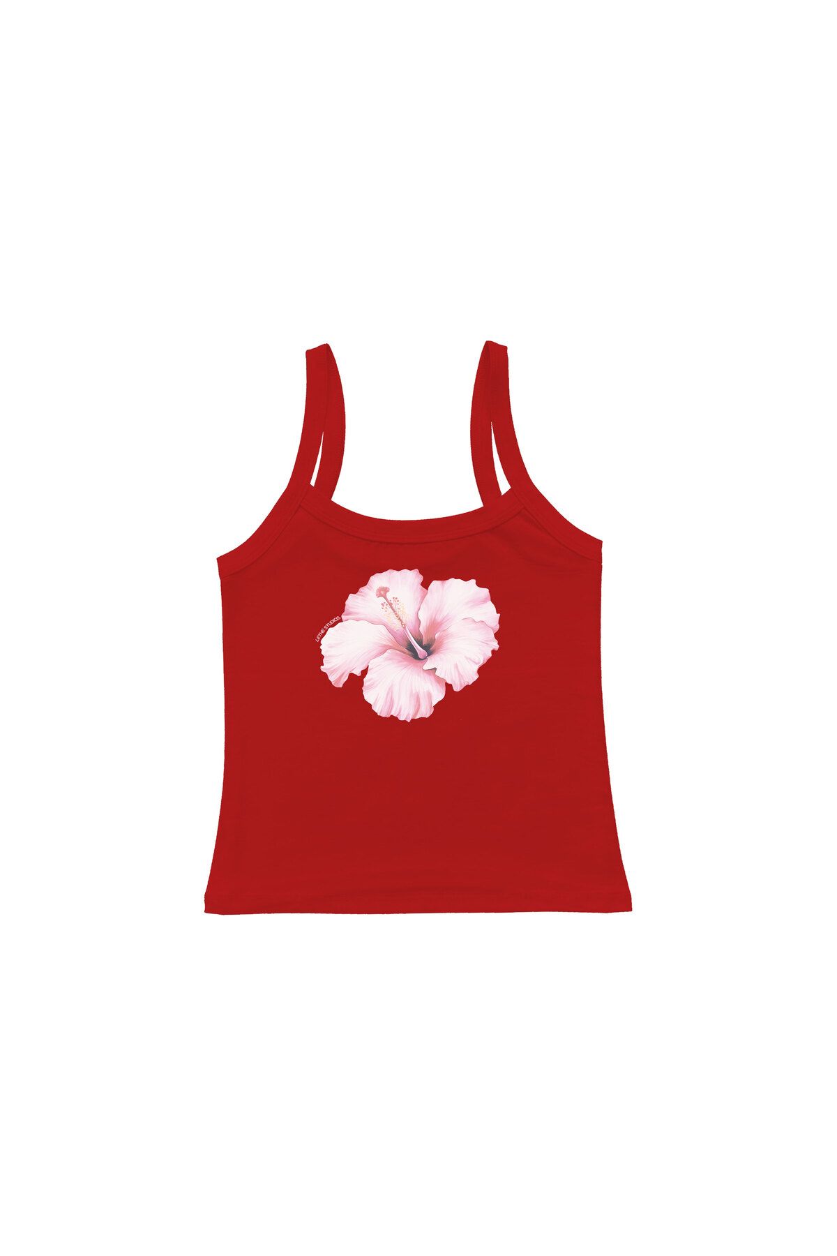 lethestudios Hibiscus Baskılı Askılı Üst