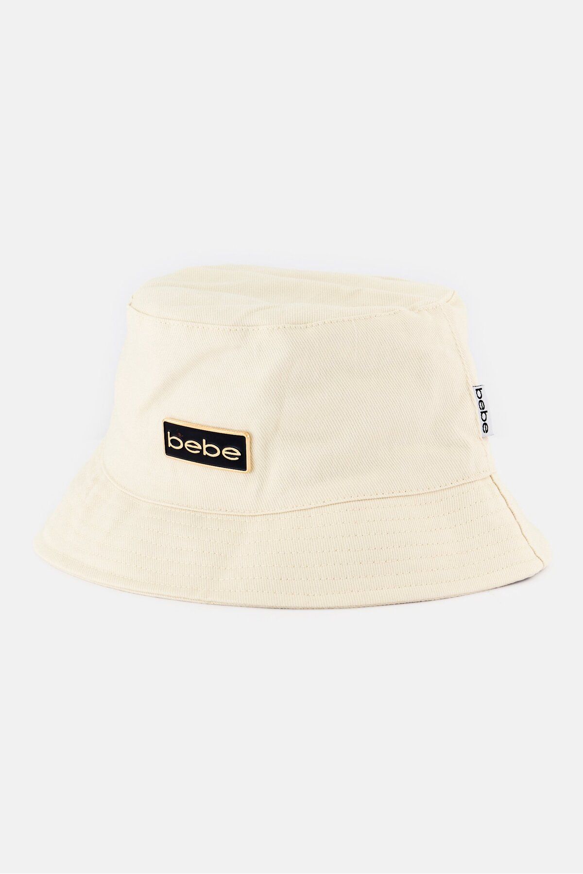 Bebe-Men Brand Logo Hat, Beige 1