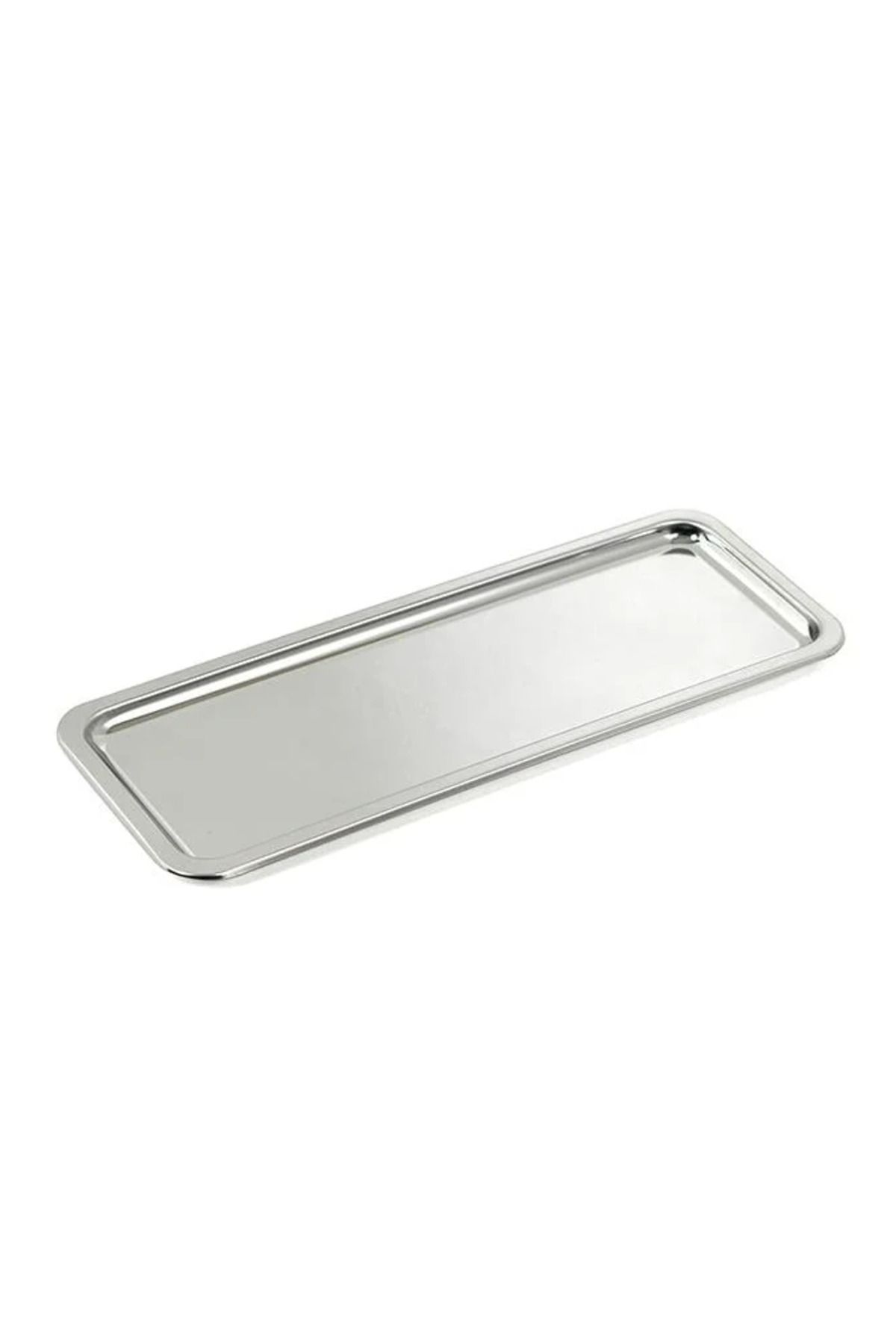 HSGL Çelik Pastane Servis Tepsisi No:1 33cm x 13cm