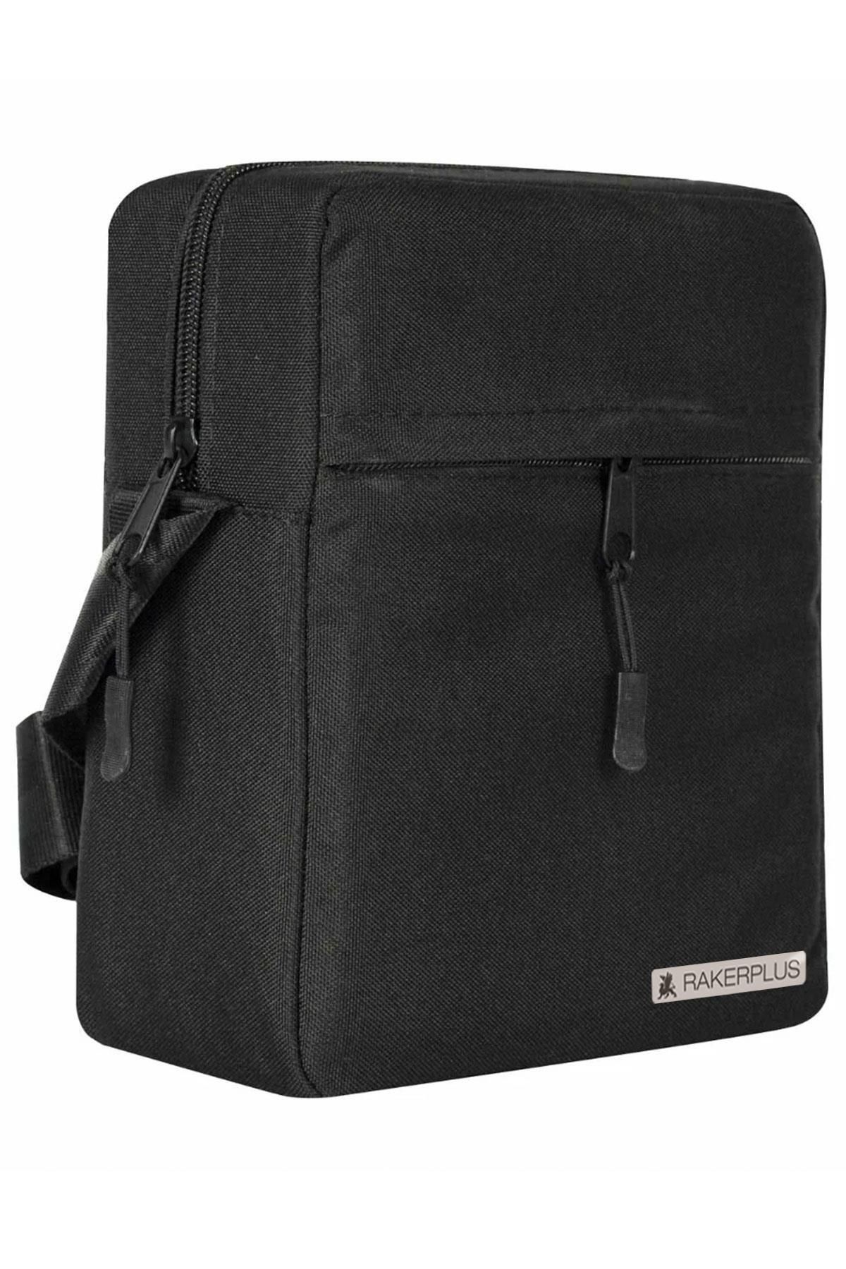 Rakerplus Siyah 20x16x8 cm Unisex Omuz Çantası