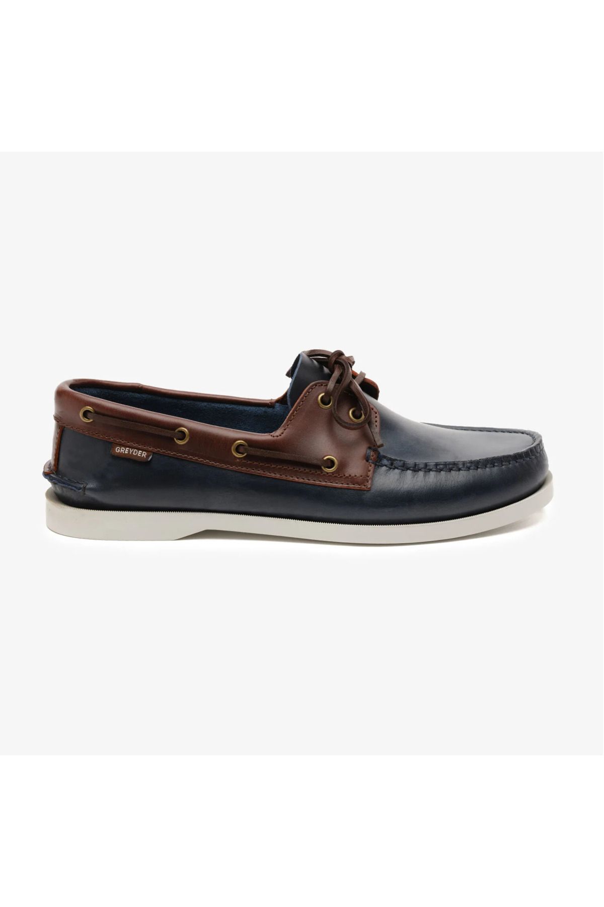 Greyder 64679 Laci Kahve Hakiki Deri Erkek Loafer Ayakkabı