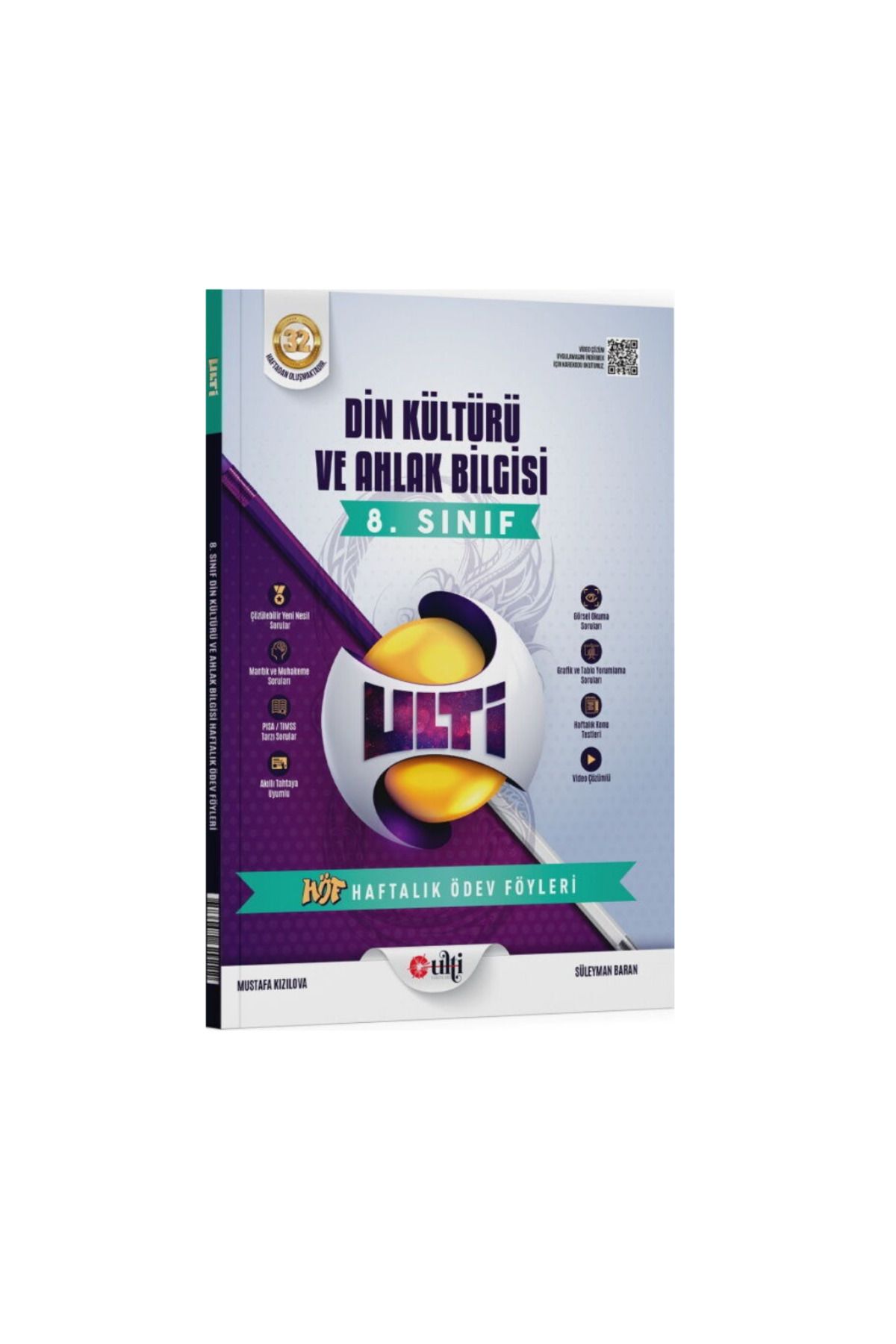 Bes Yayınları Ulti Yayınları 8. Sınıf Din Kültürü Haftalık Ödev Föyleri