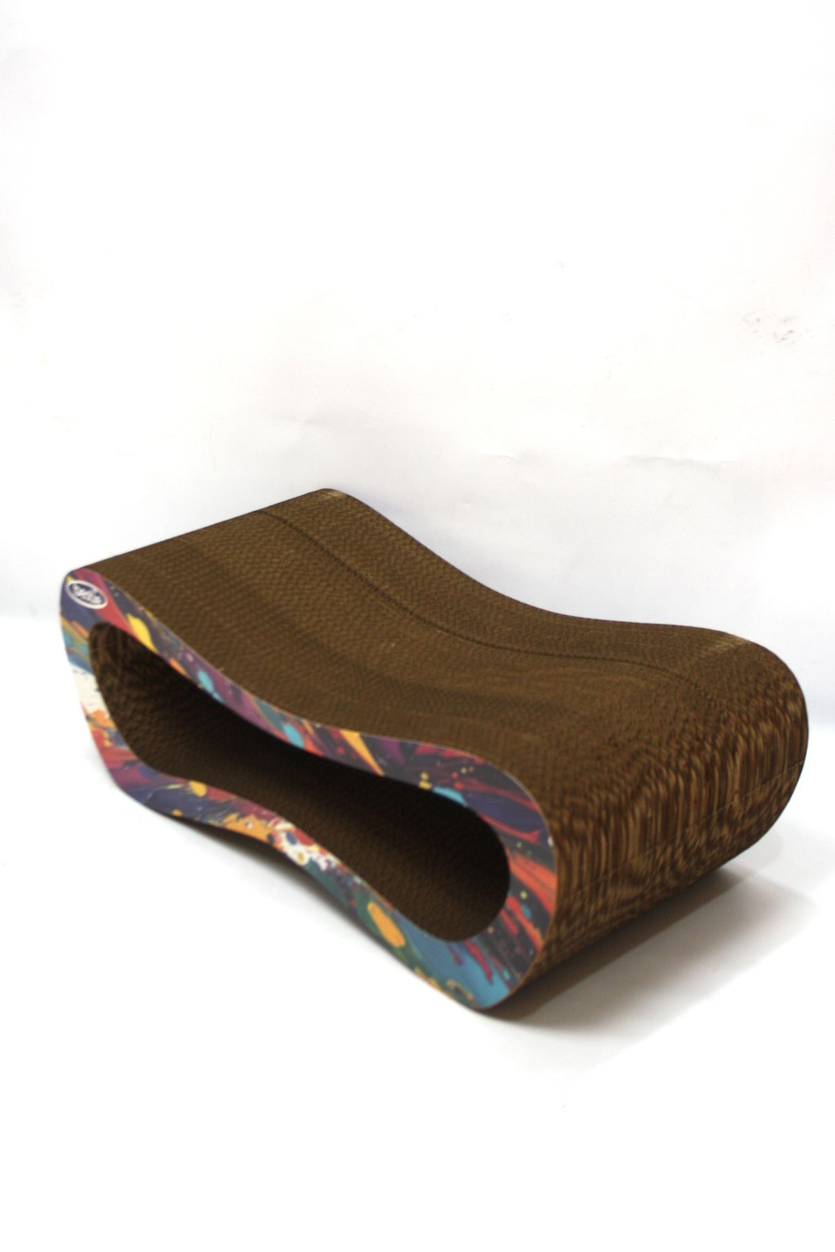 Bestie-Mega Set of 2 - Cat Scratching Sofa Cardboard Cat Scratching Horizontal Scratching 8