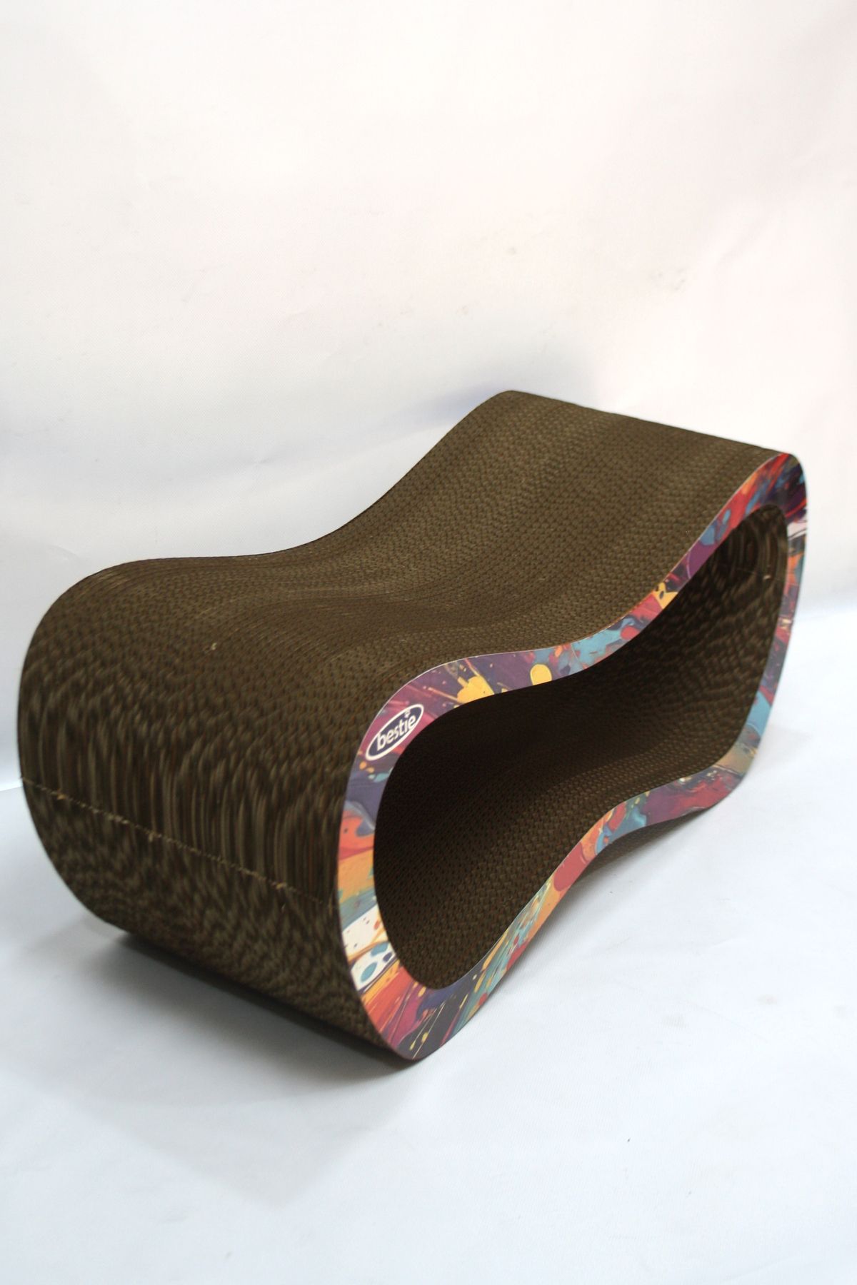 Bestie-Set of 2 - Cat Scratching Sofa Cardboard Cat Scratching Horizontal Scratching 3