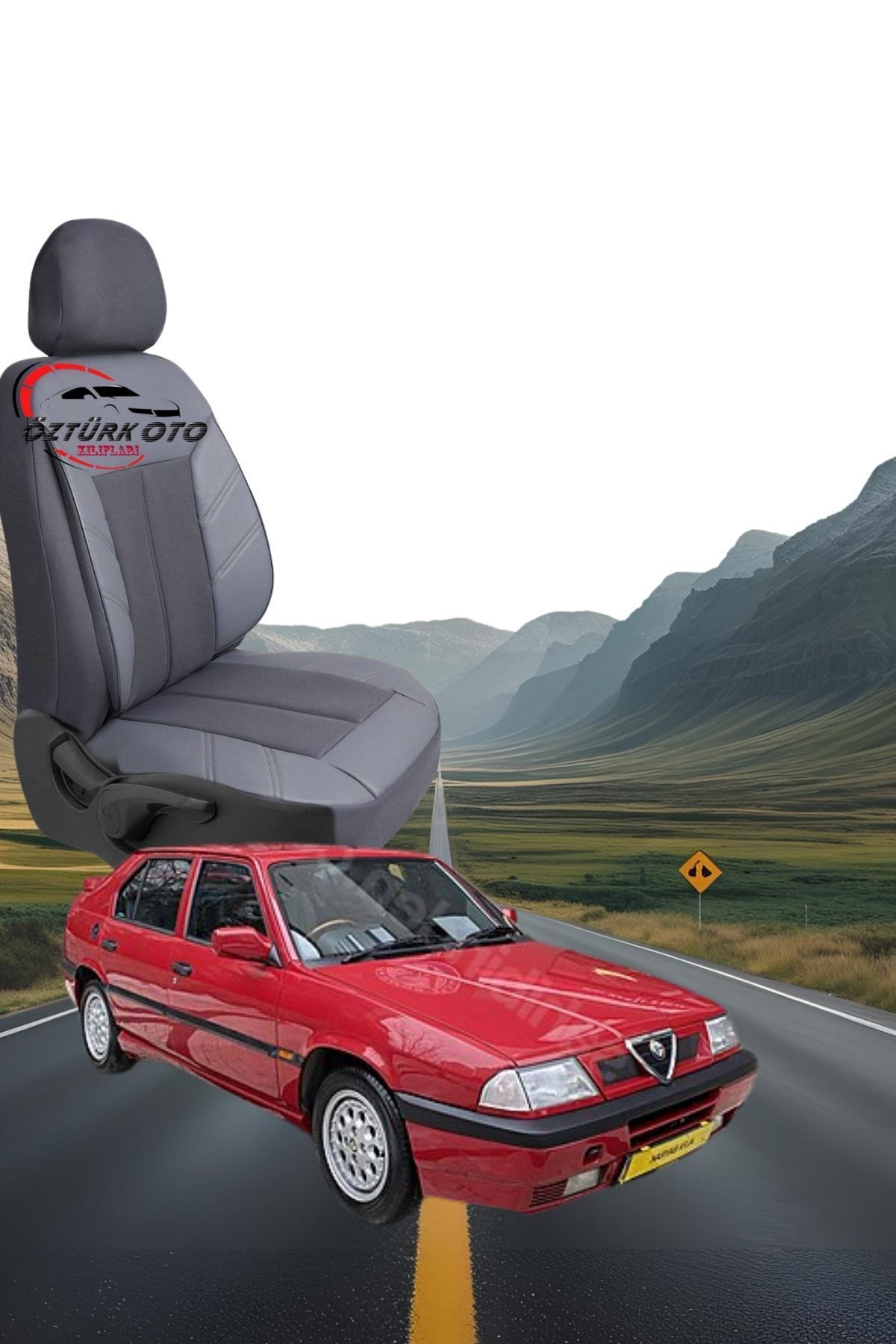 MEVLÜT ÖZTÜRK OTO KILIFLARI Akik Serisi Alfaromeo 33 Tam Set Oto Koltuk Kılıfı
