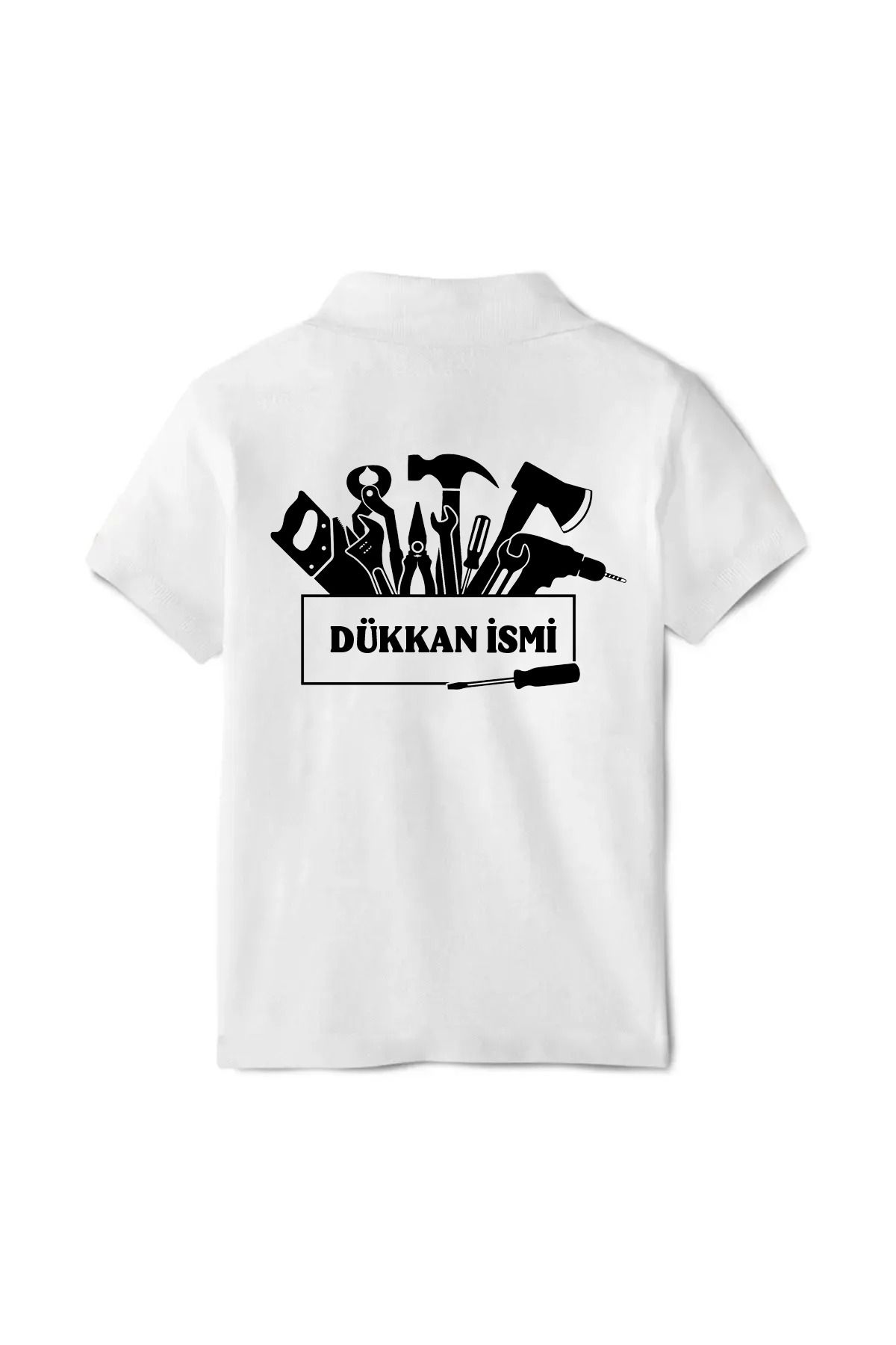 Pisa Art Kişiye Özel İsim Soyisim Marangoz Polo Yaka T-Shirt(Arkadaki Model İsteğinize Göre Değişebilir)