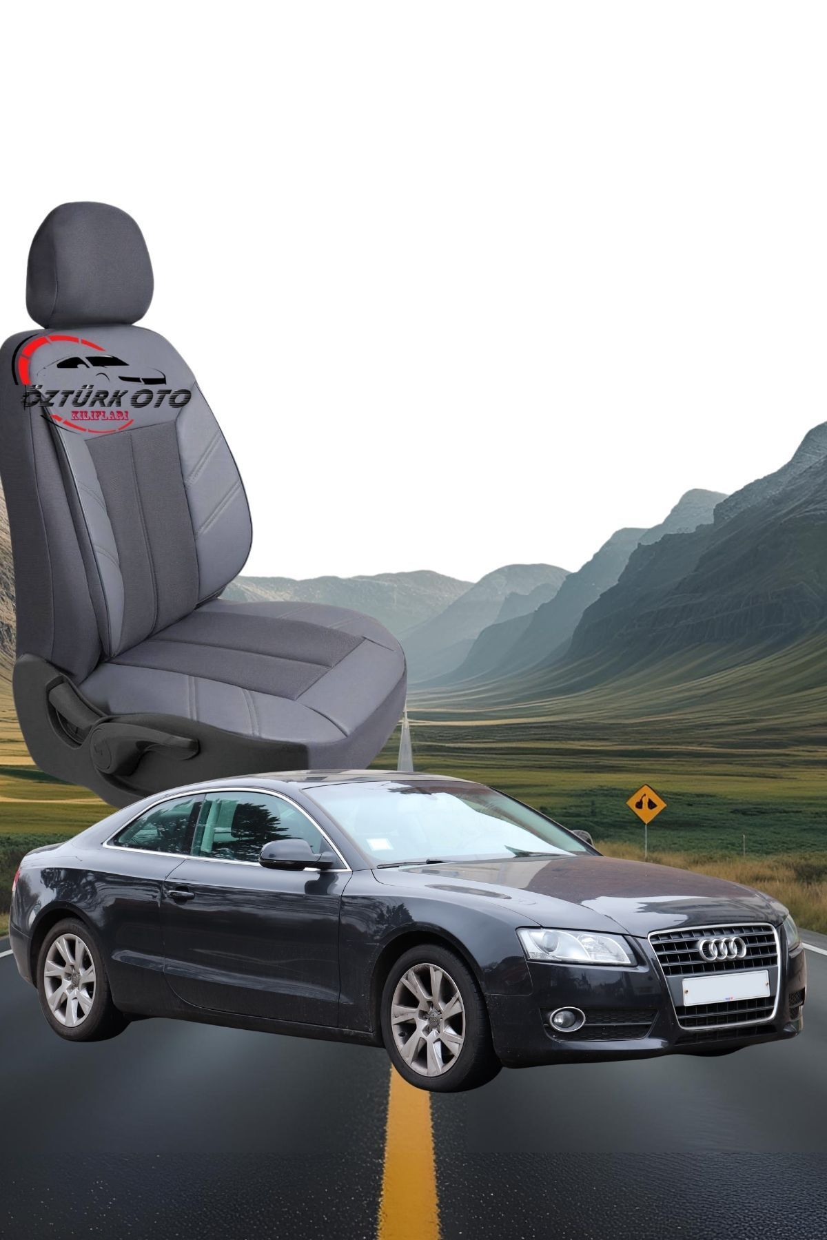 MEVLÜT ÖZTÜRK OTO KILIFLARI Akik Serisi Audi-A5 Tam Set Oto Koltuk Kılıfı