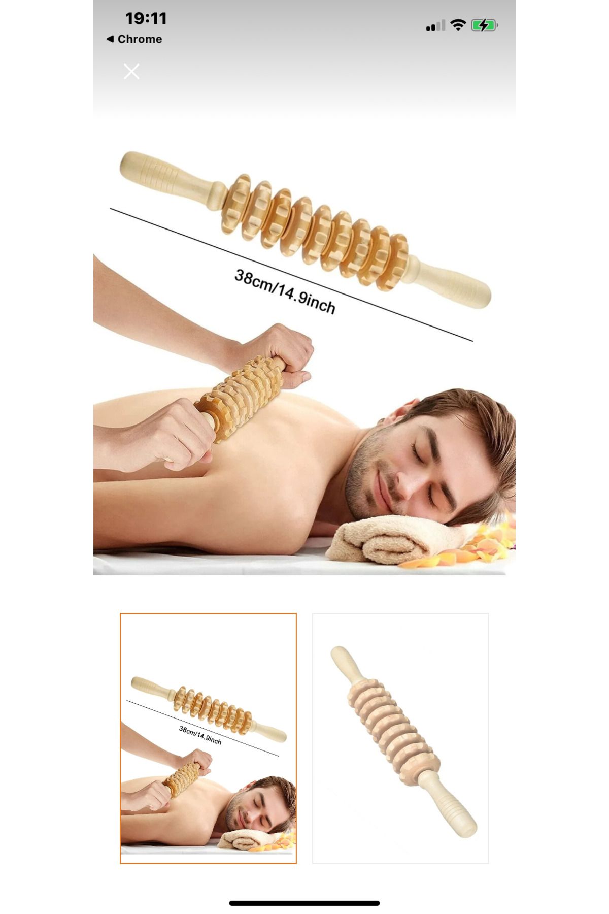ELİTEVOOOD AHŞAP MASAJ ALETİ