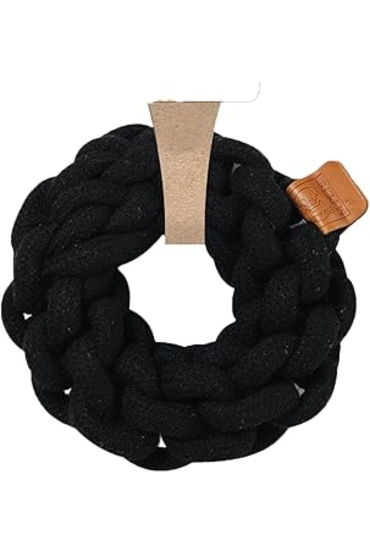 Mu Art Ahşap M-Pets Coto Siyah Ring 13 Cm Örgü Halka Oyuncak