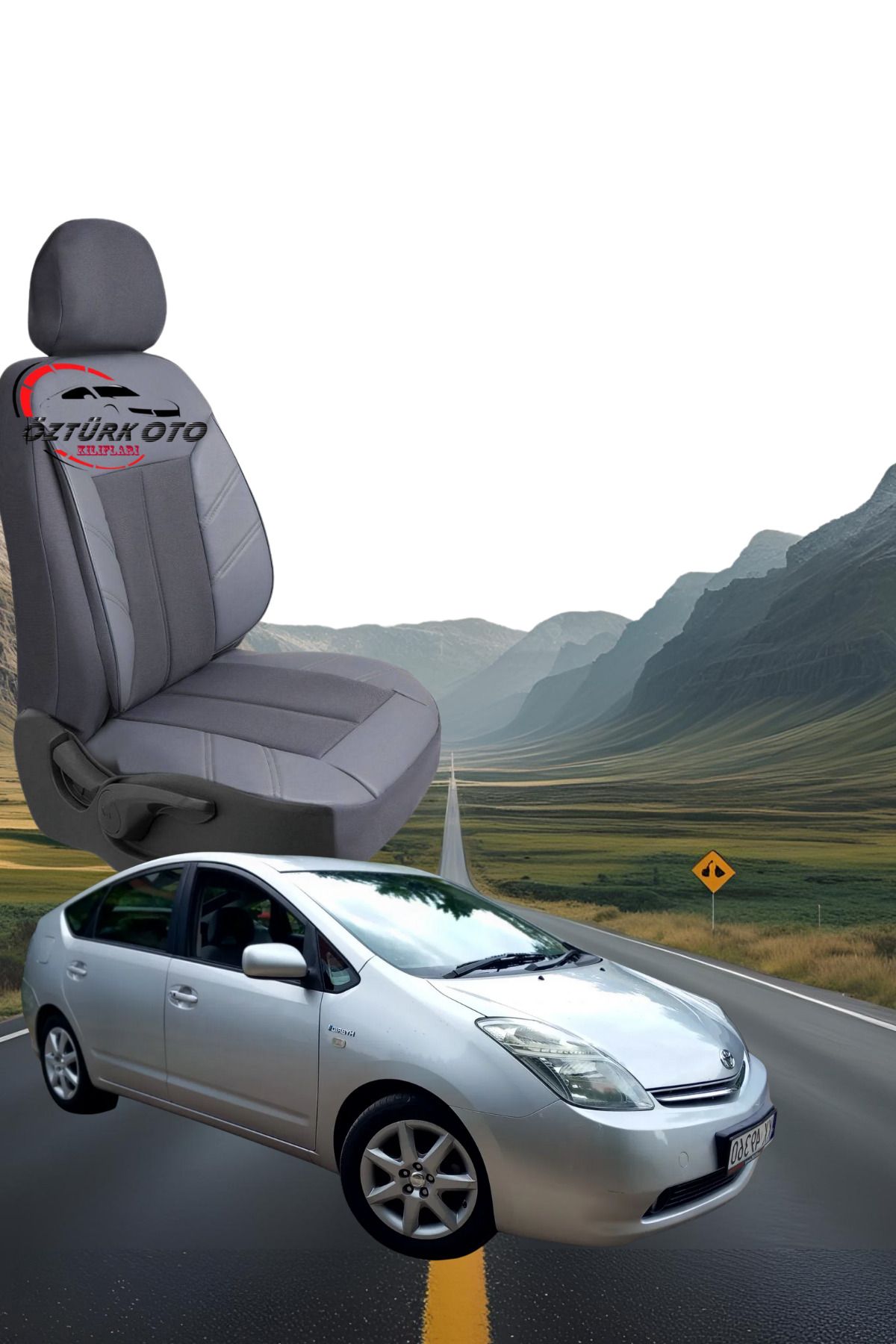 MEVLÜT ÖZTÜRK OTO KILIFLARI Akik Serisi Toyota Prius Tam Set Oto Koltuk Kılıfı