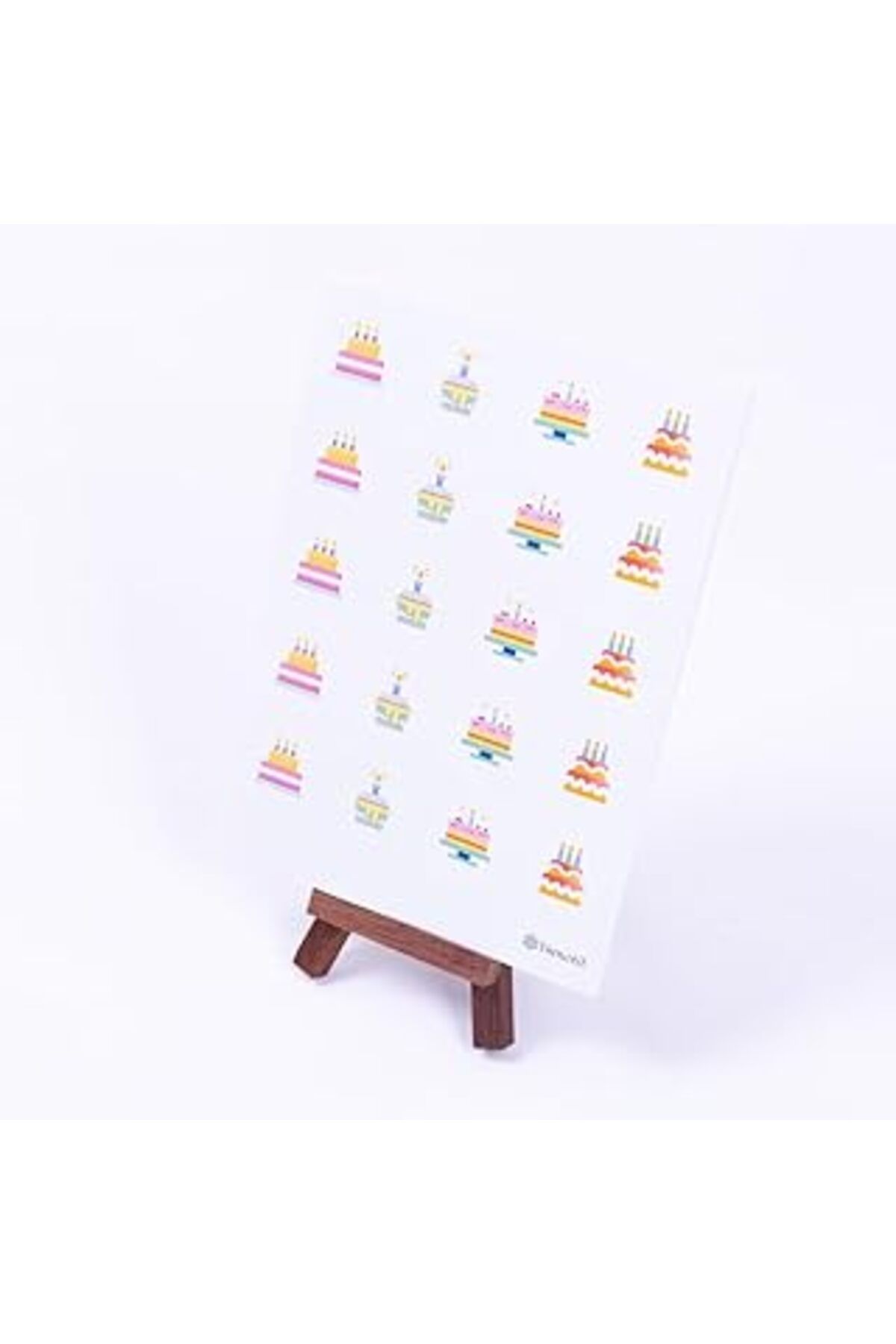 NETWORK ART Bimotif Doğum Günü Pastası Sticker Seti, A5 2 Sayfa