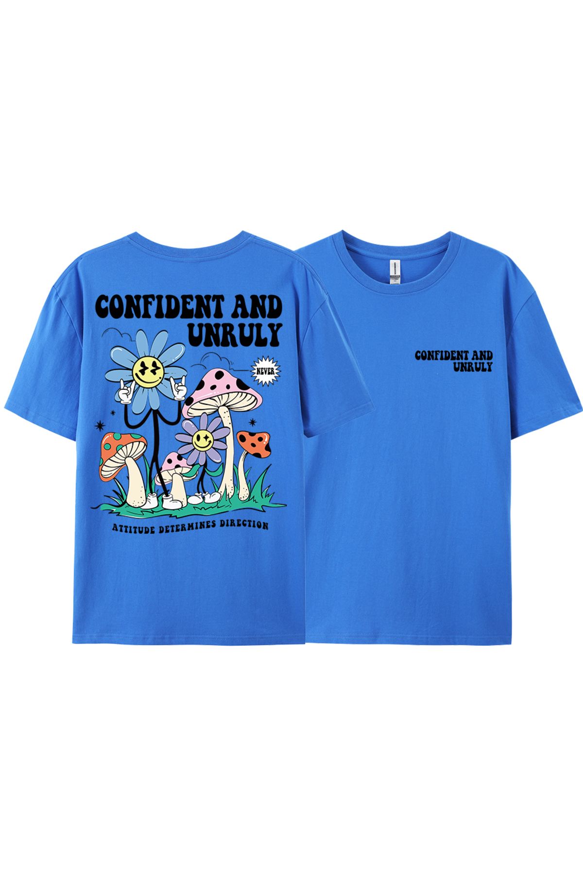 StartMore Y2k Vintage Tişört Tee Kendinden emin ve kaba tutum belirler yön