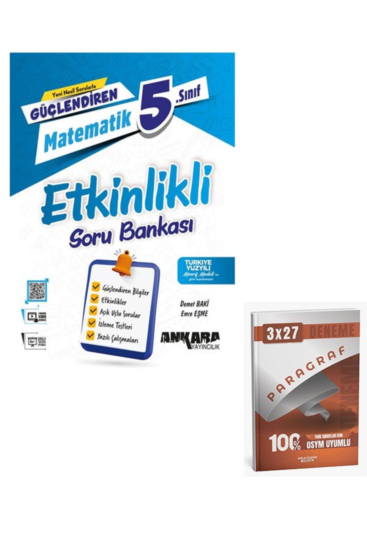Anla Kazan Yayınları Ankara 2026 5. Sınıf Fen Bilimleri Etkinlikli Soru Bankası+Anla Kazan Paragraf