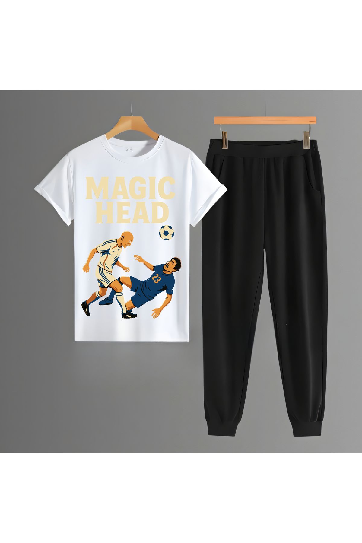 Biy Store Zidane sihirli kafası Materazzi milli takım forma unisex tişört kısa kollu t-shirt eşofman takımı