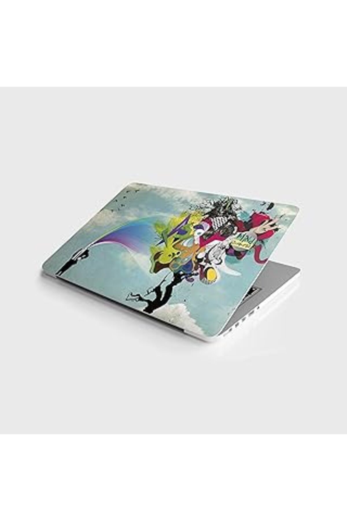 NETWORK ART Laptop Sticker Notebook Pc Kaplama Etiketi Mind